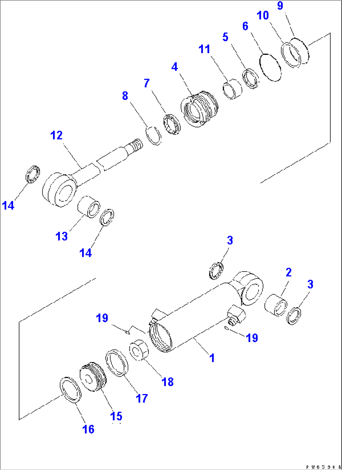 BLADE CYLINDER (INNER PARTS)