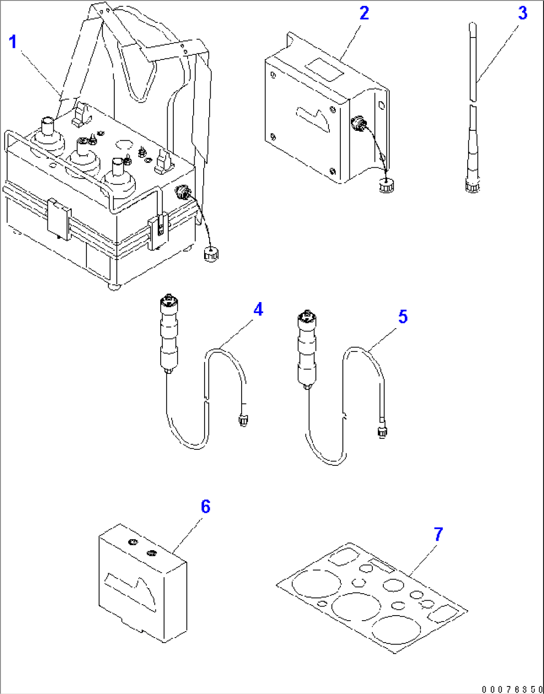 RADIO CONTROL (KIT)(#1001-)