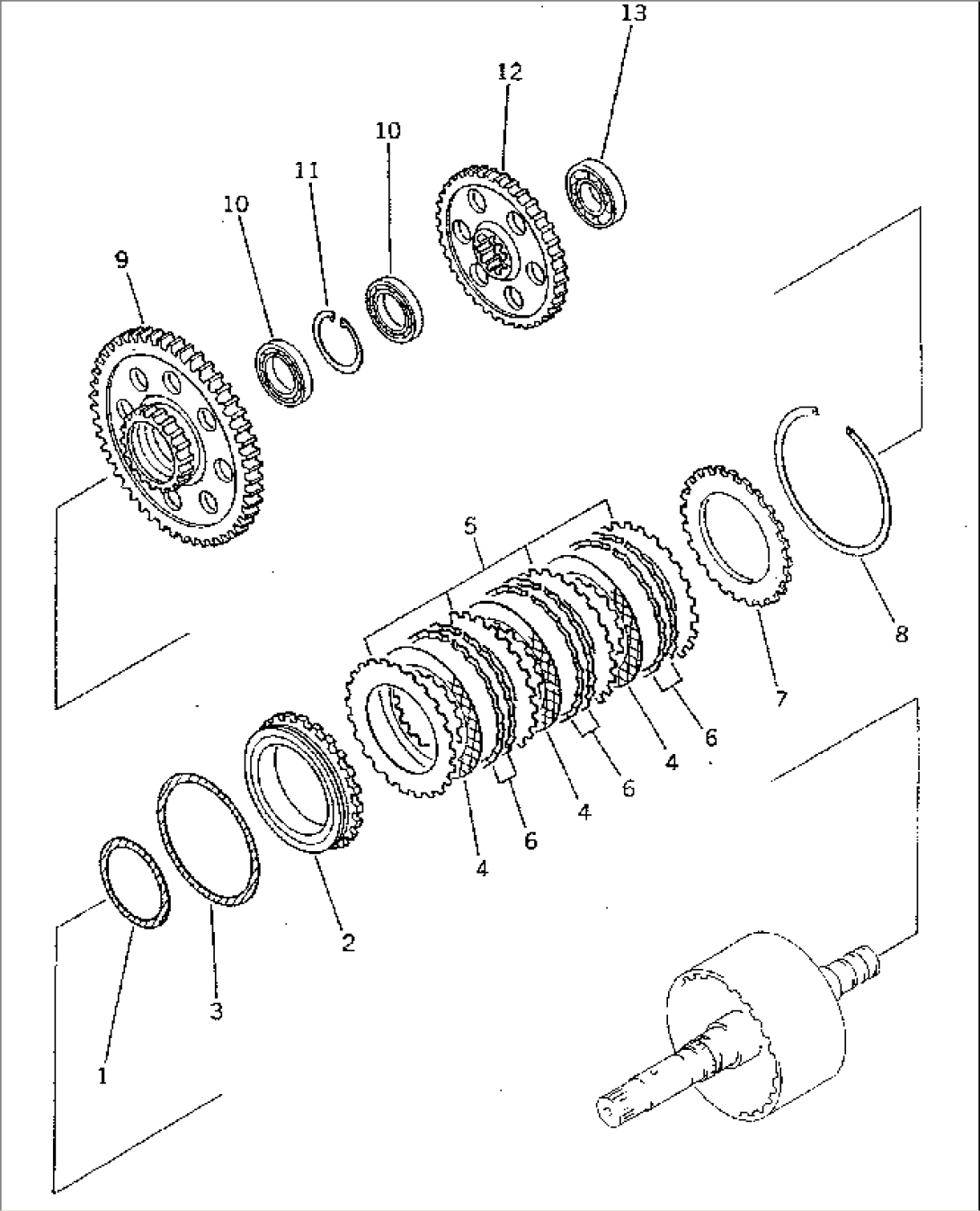 TRANSMISSION (3RD CLUTCH) (7/8)(#10001-11999)