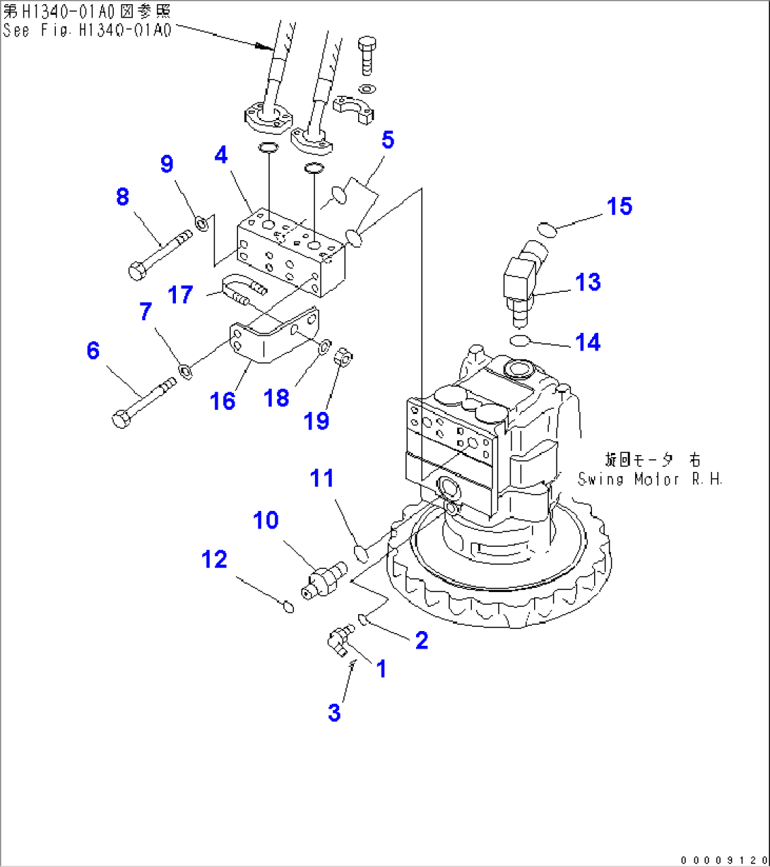 SWING MACHINERY (BLOCK) (R.H.)