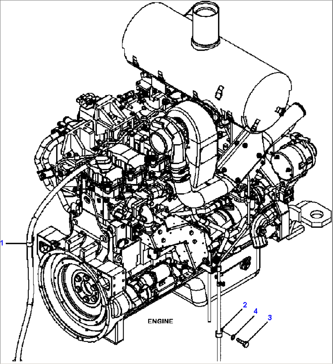 B0110-05A0 ENGINE EXHAUST HOSE CLIP