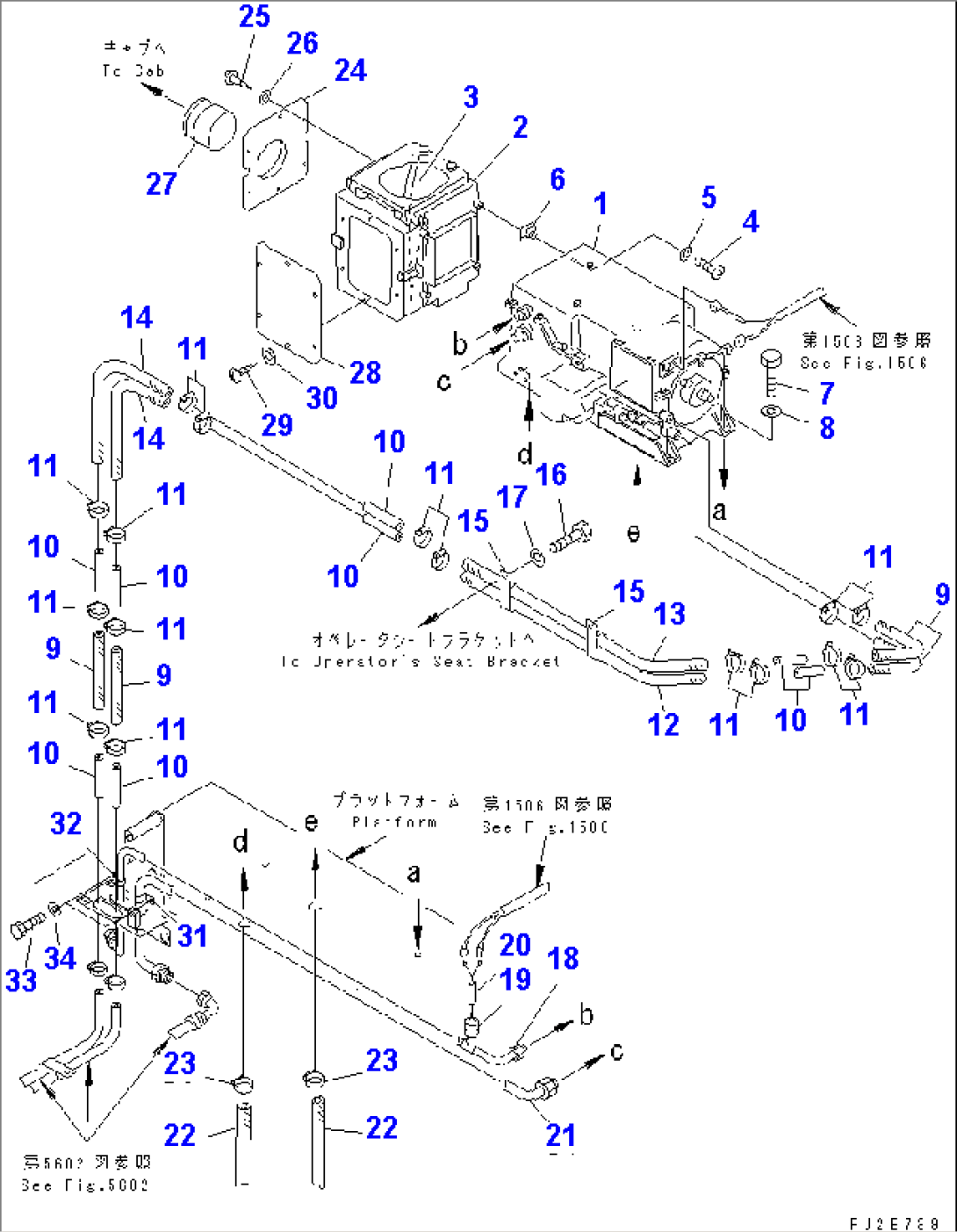 AIR CONDITIONER (4/6) (COOLING UNIT AND AIR DAMPER)(#11003-11086)