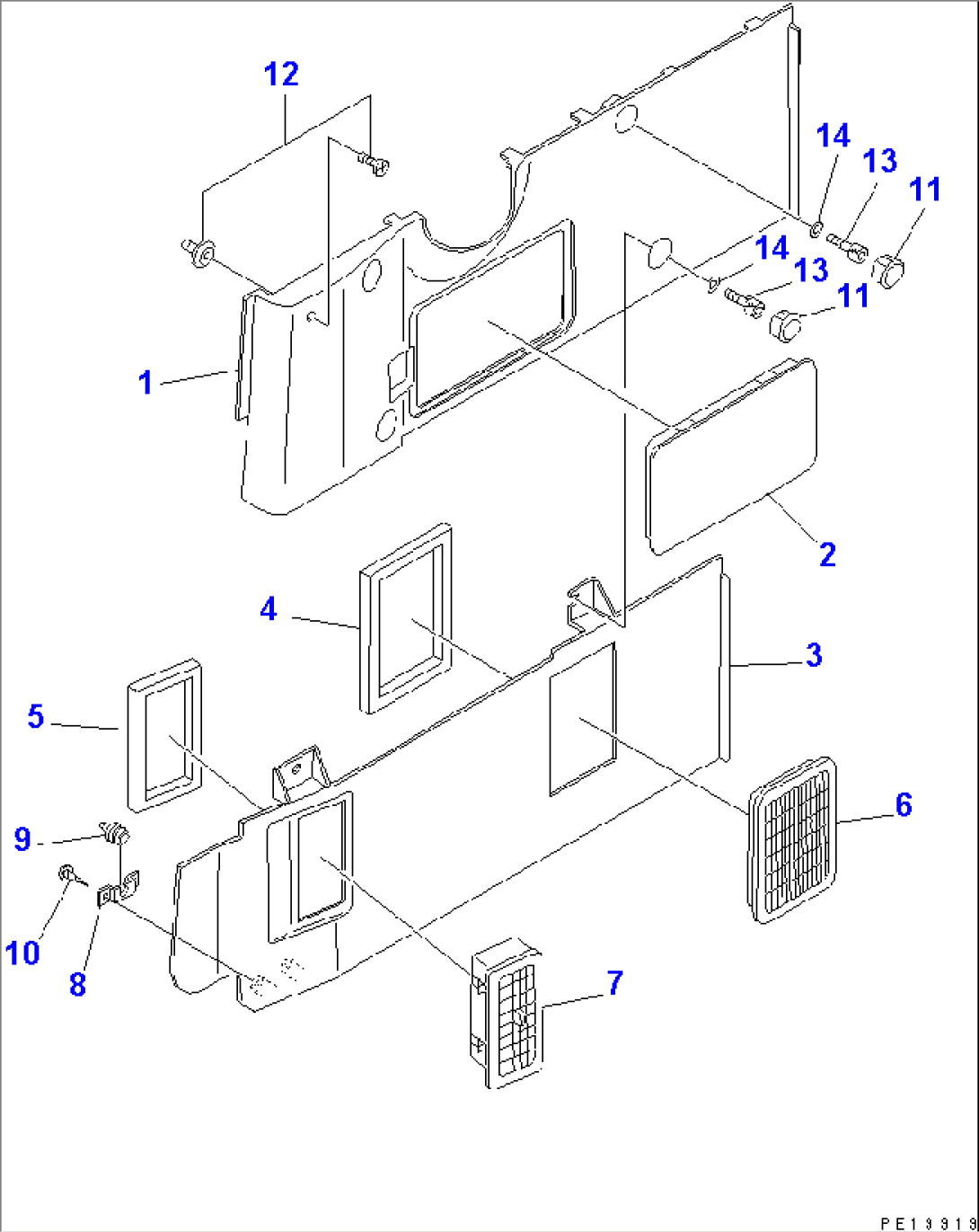 GARNISH COVER(#94999-96513)