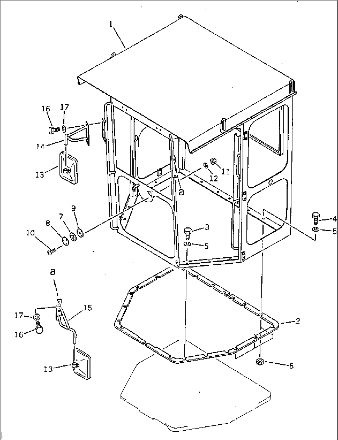 STEEL CAB (1/5) (CAB)