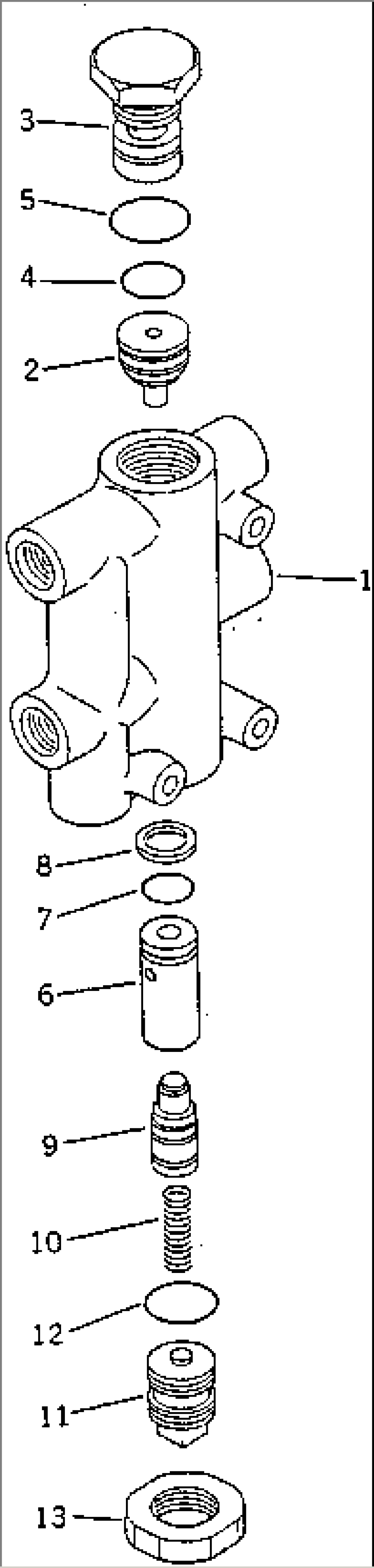 PILOT CHECK VALVE (FOR ANGLE SNOW PLOW AND V-TYPE SNOW PLOW)