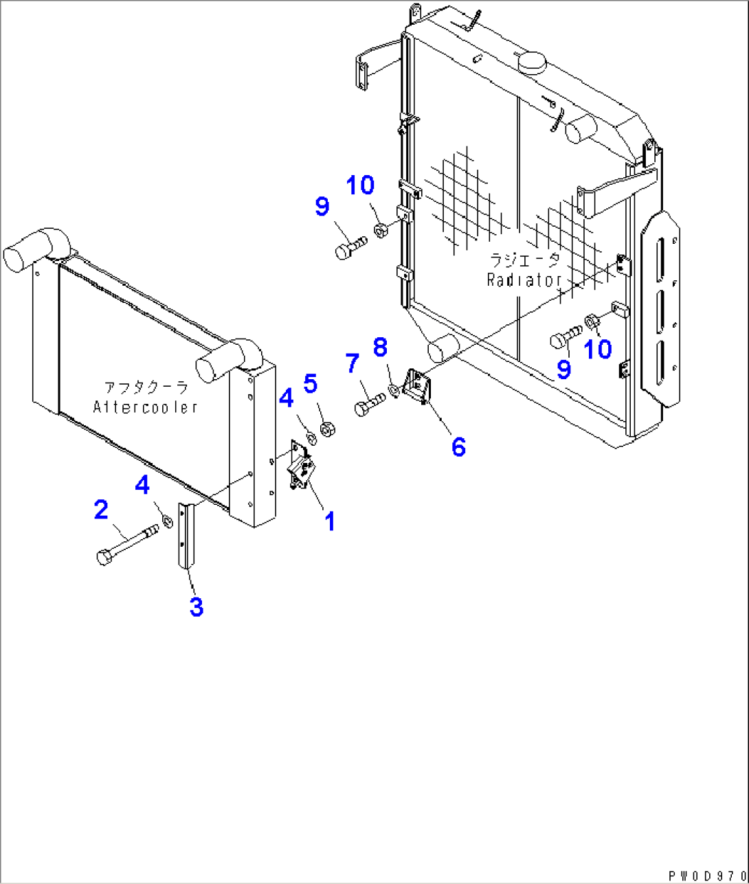 RADIATOR (LOCK)