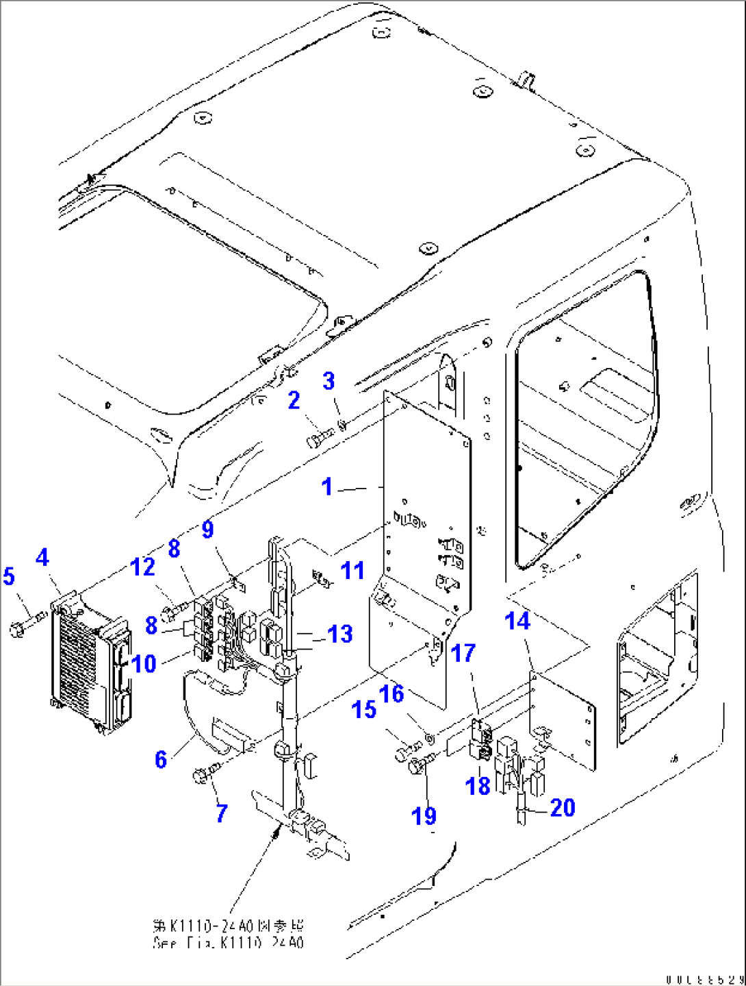 FLOOR FRAME (OPERATOR