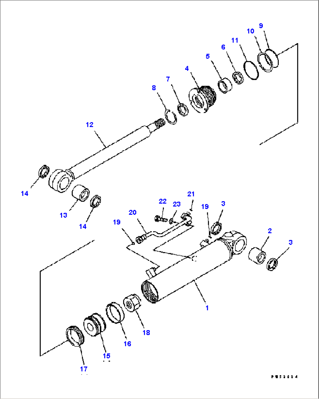 ARTICULATE CYLINDER (INNER PARTS)