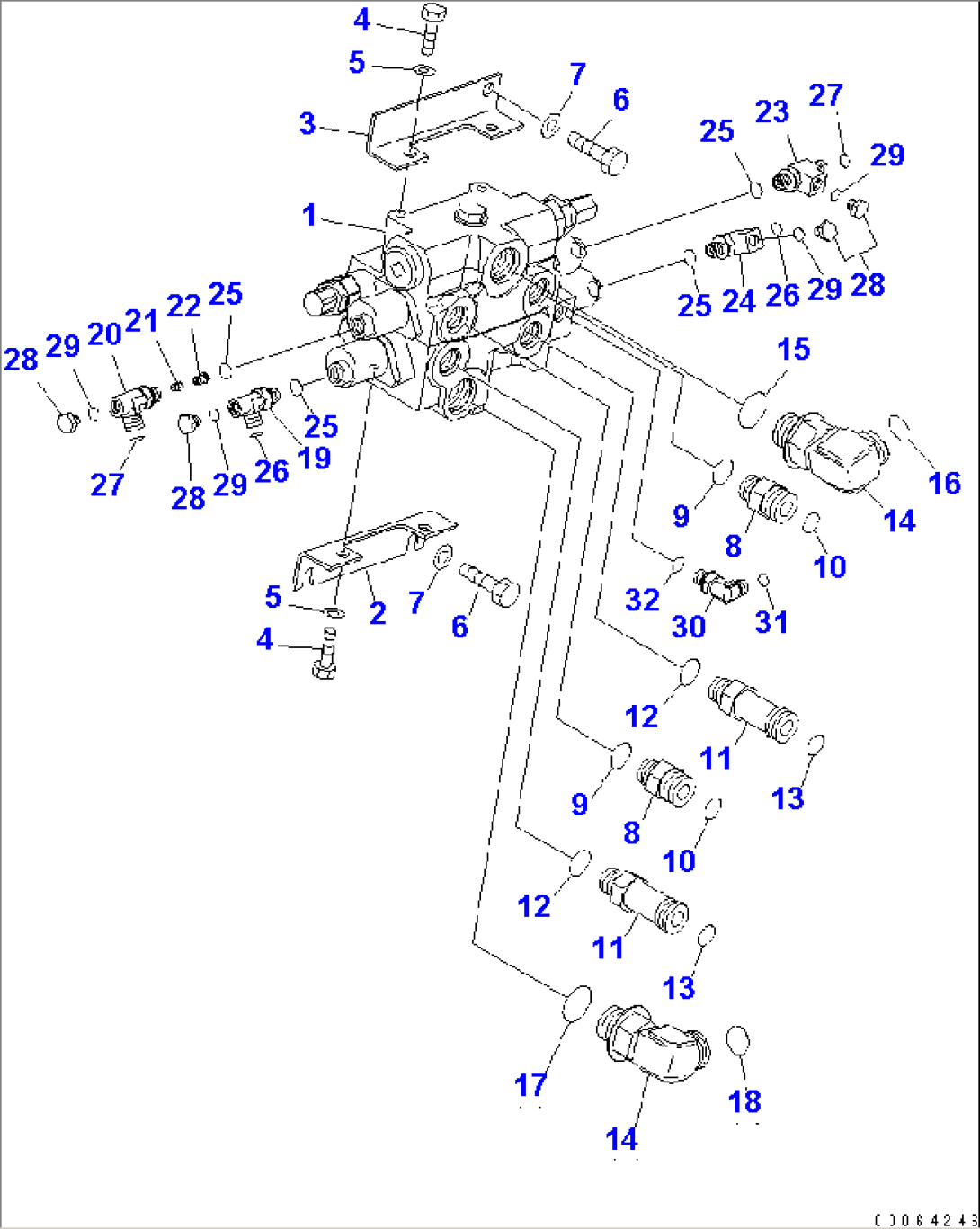 MAIN VALVE (FOR 2 VALVE)