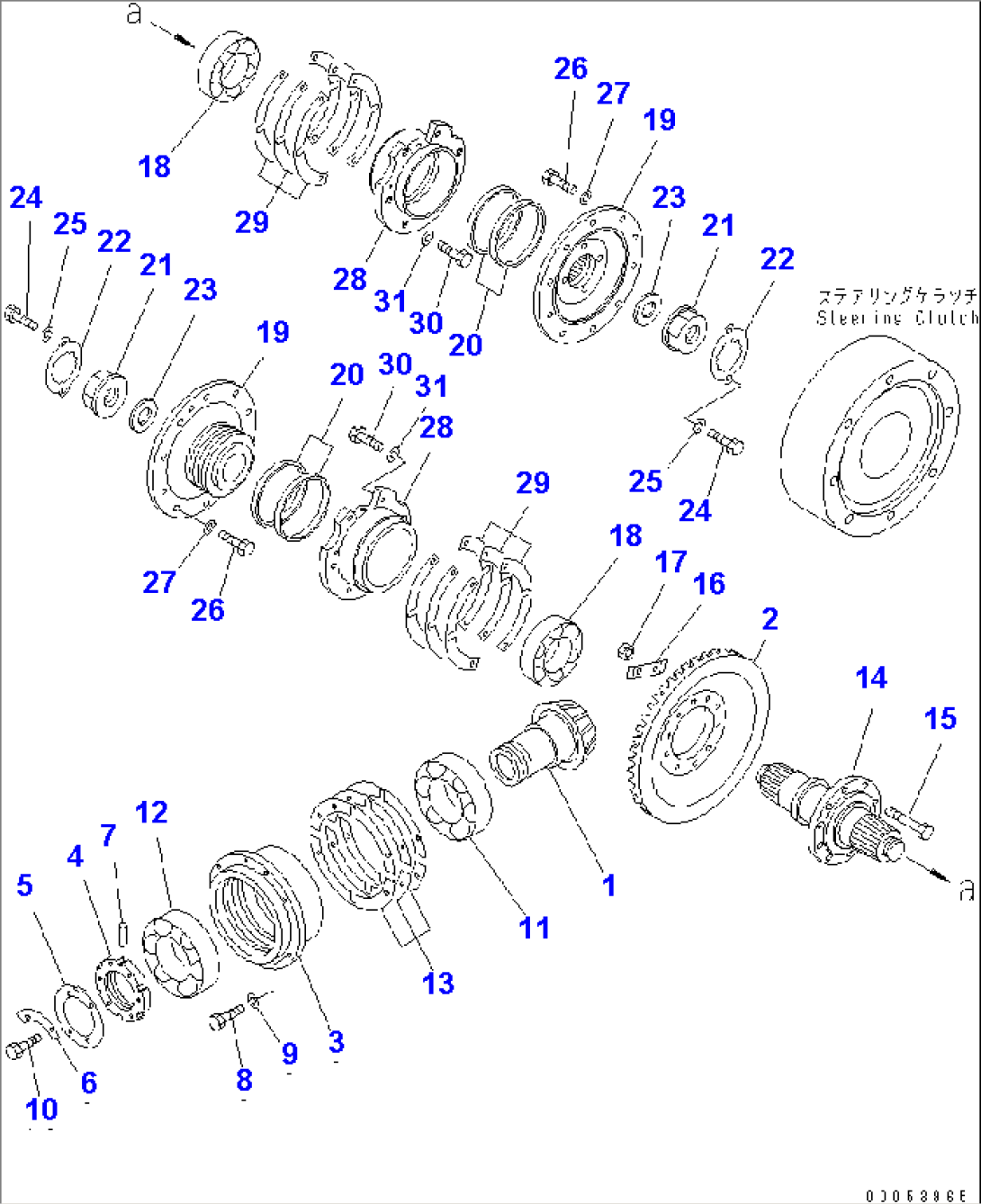 BEVEL GEAR AND SHAFT