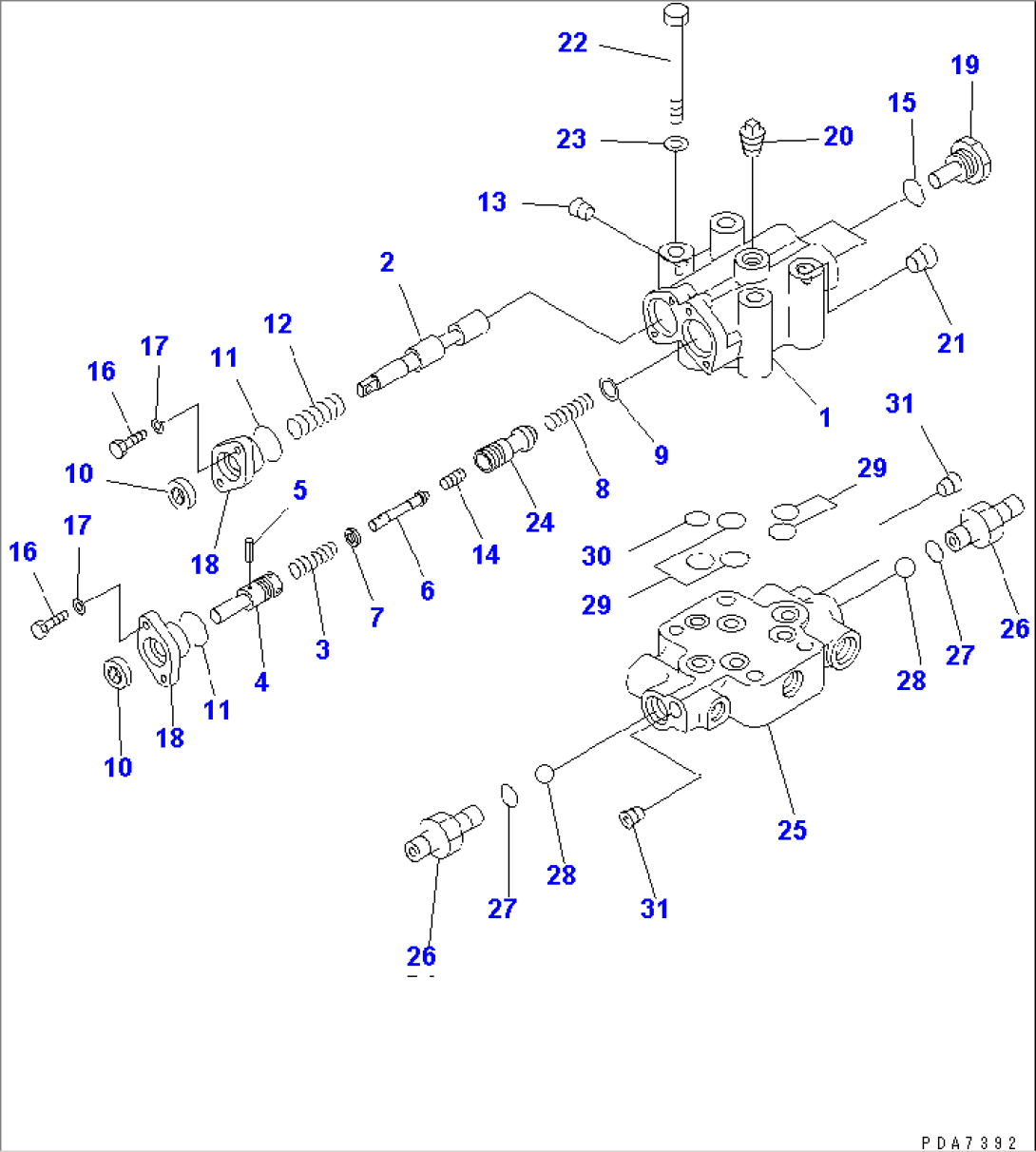 POWER LINE (BRAKE VALVE)