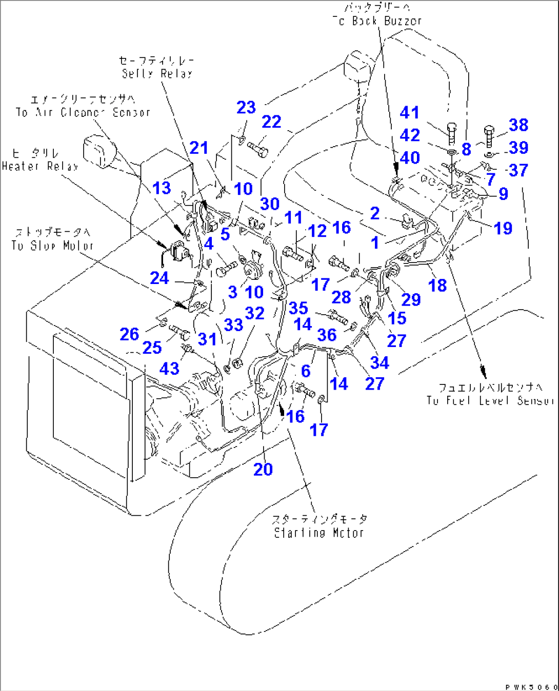 VEHICLE WIRING (1/2)(#61132-61168)