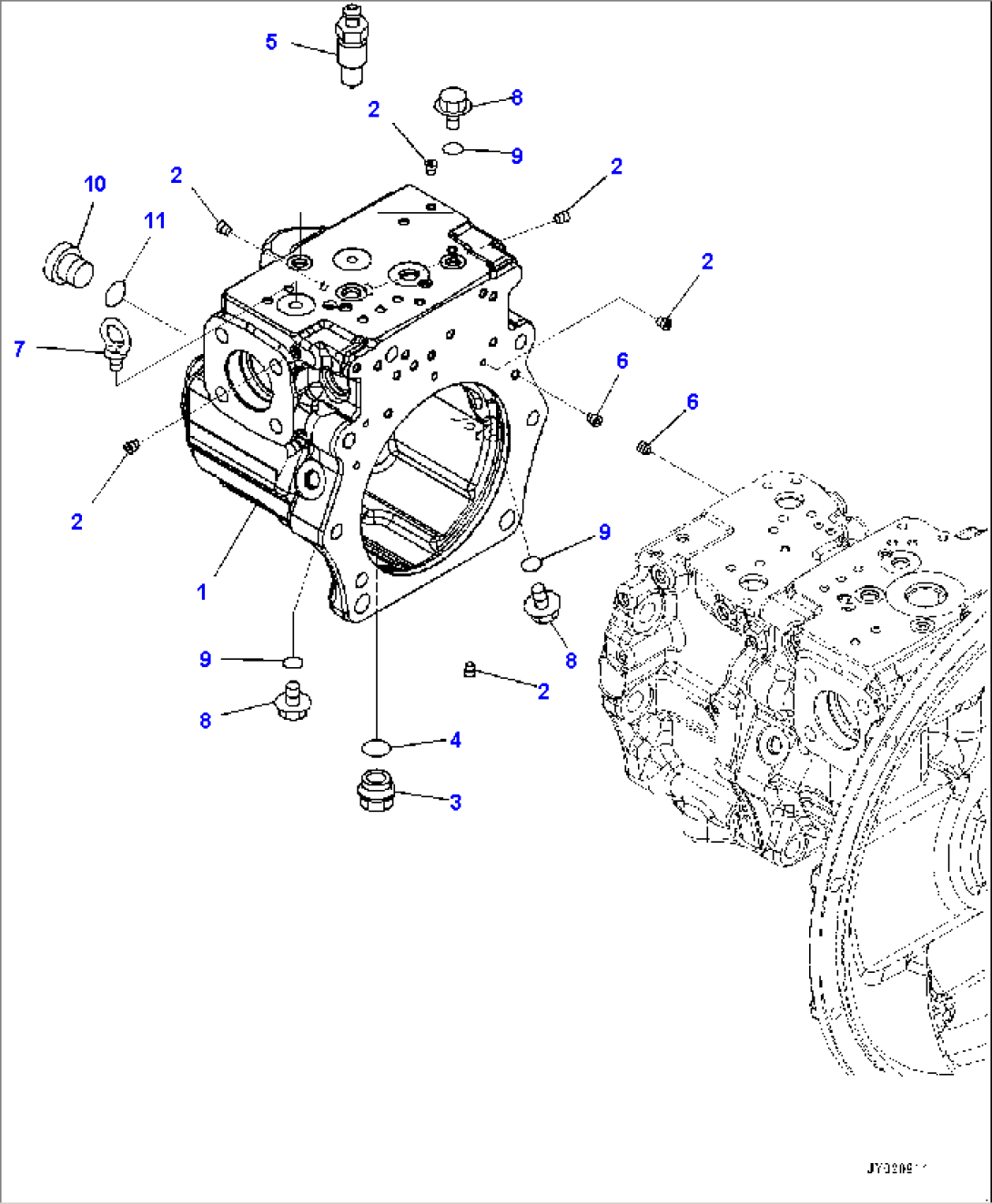 Piston Pump, Inner Parts (6/12) (#80067-)