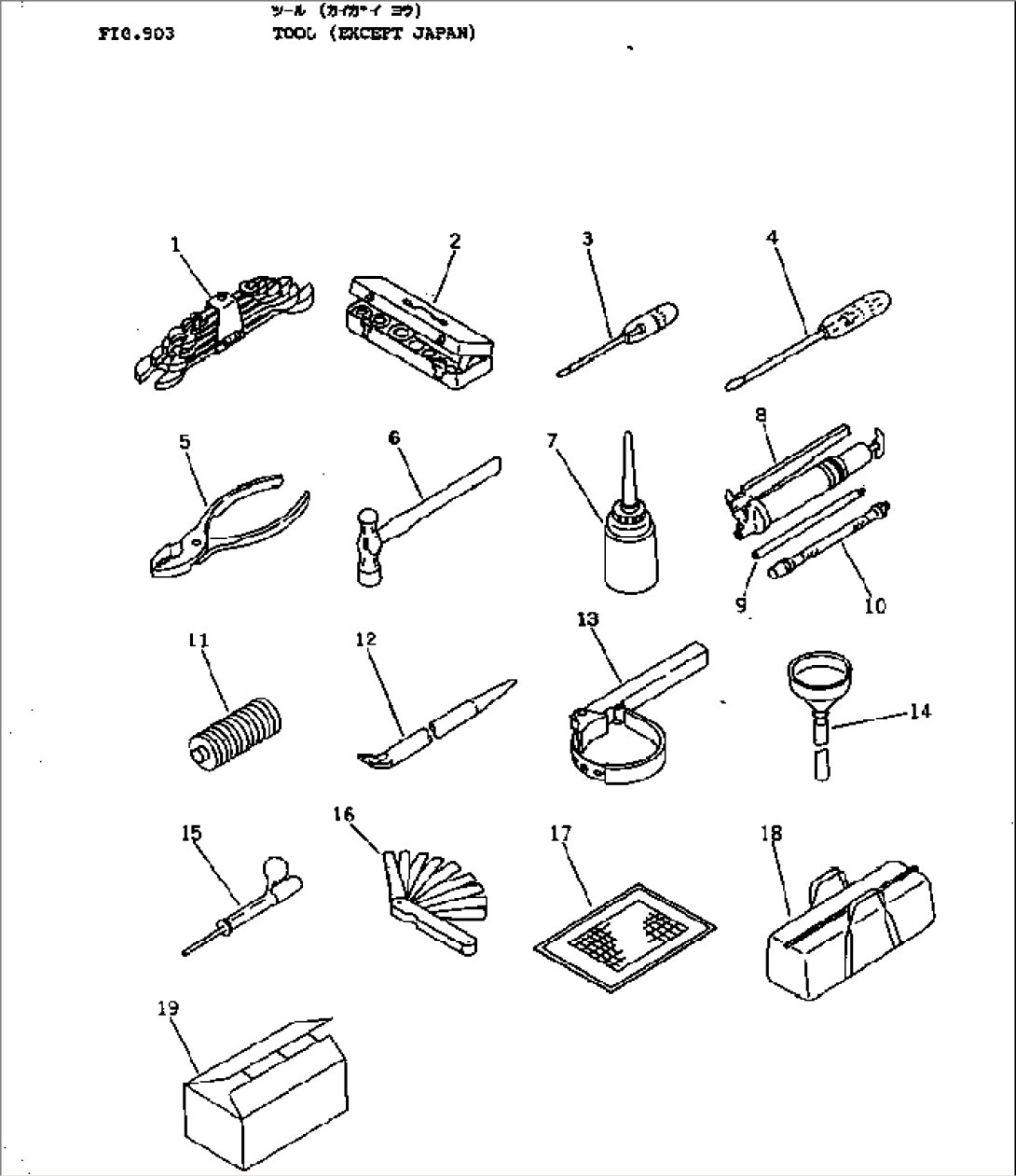 TOOL (EXCEPT JAPAN)