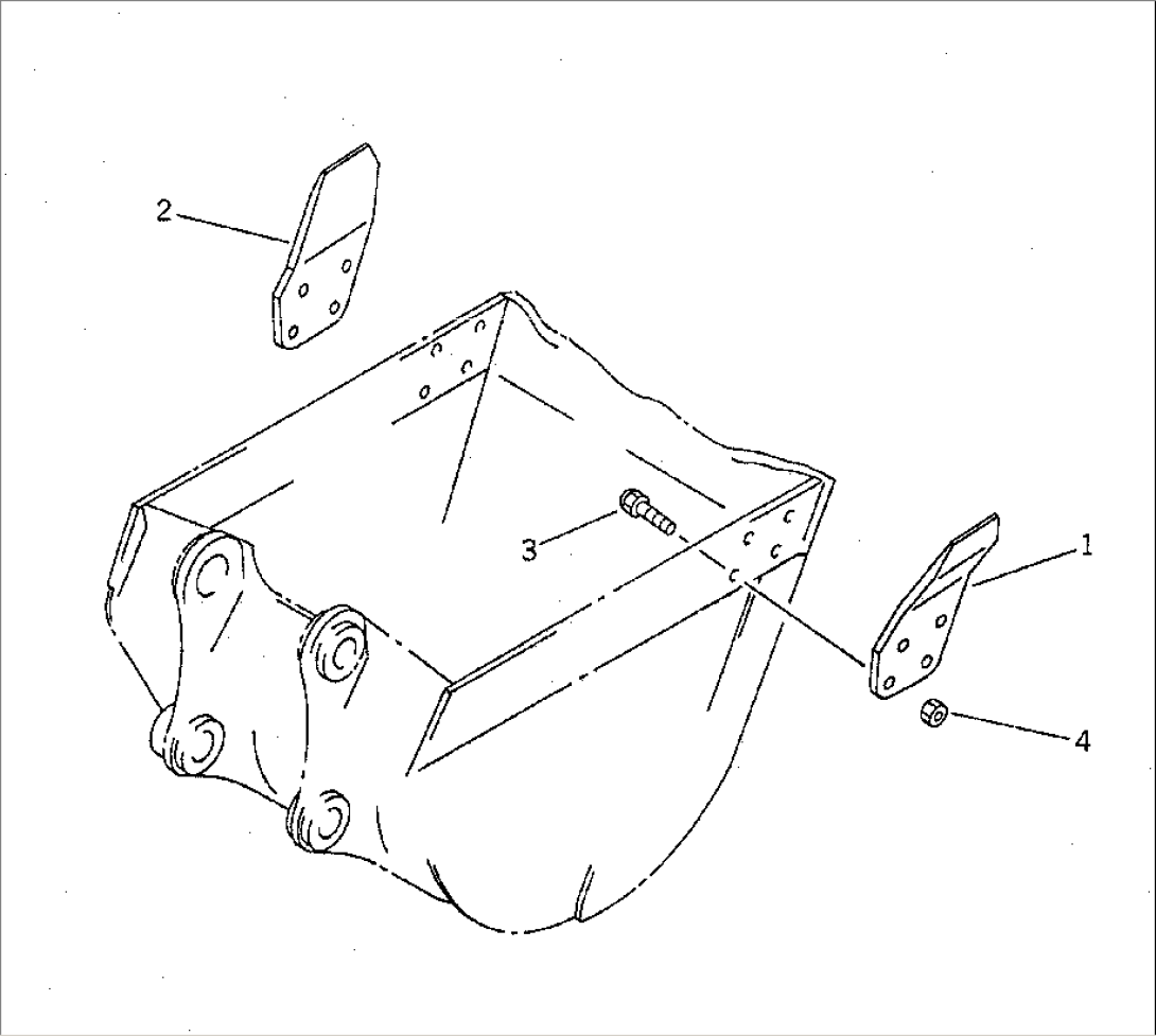 SIDE CUTTER (FOR BUCKET)