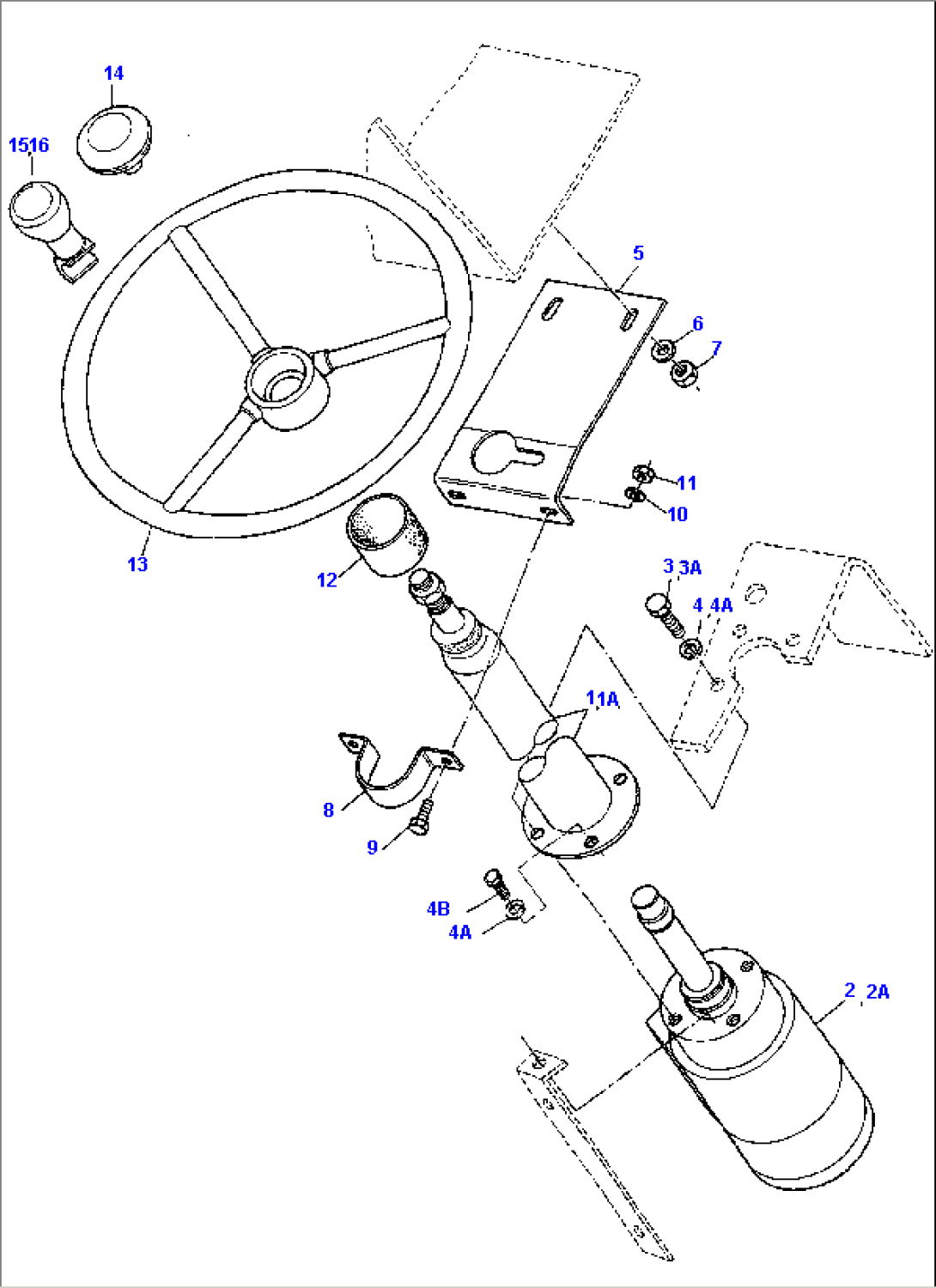 STEERING, STEERING MOUNTING