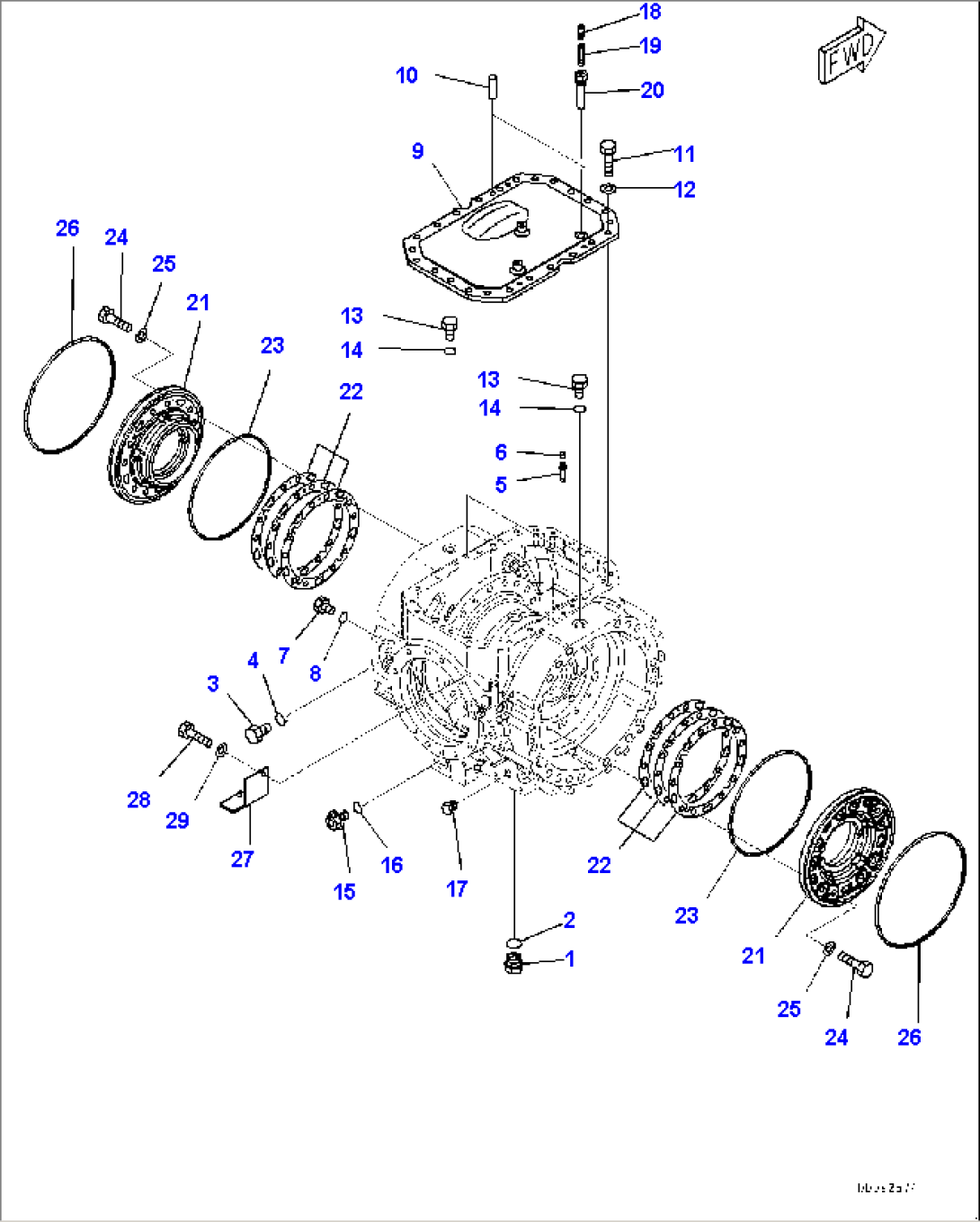Front Axle, Differential (3/3) (#90216-91438)