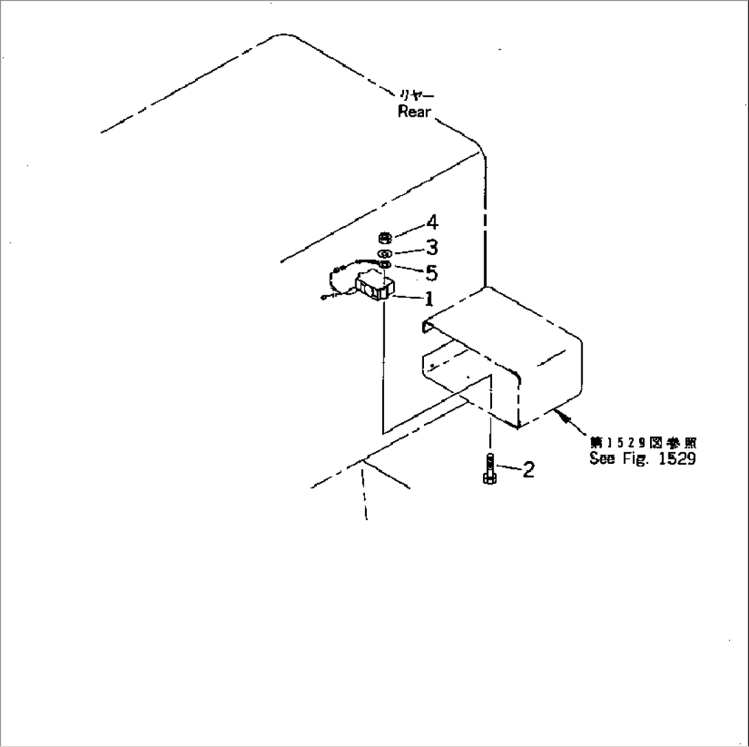 BACK-UP BUZZER (EXCEPT JAPAN)