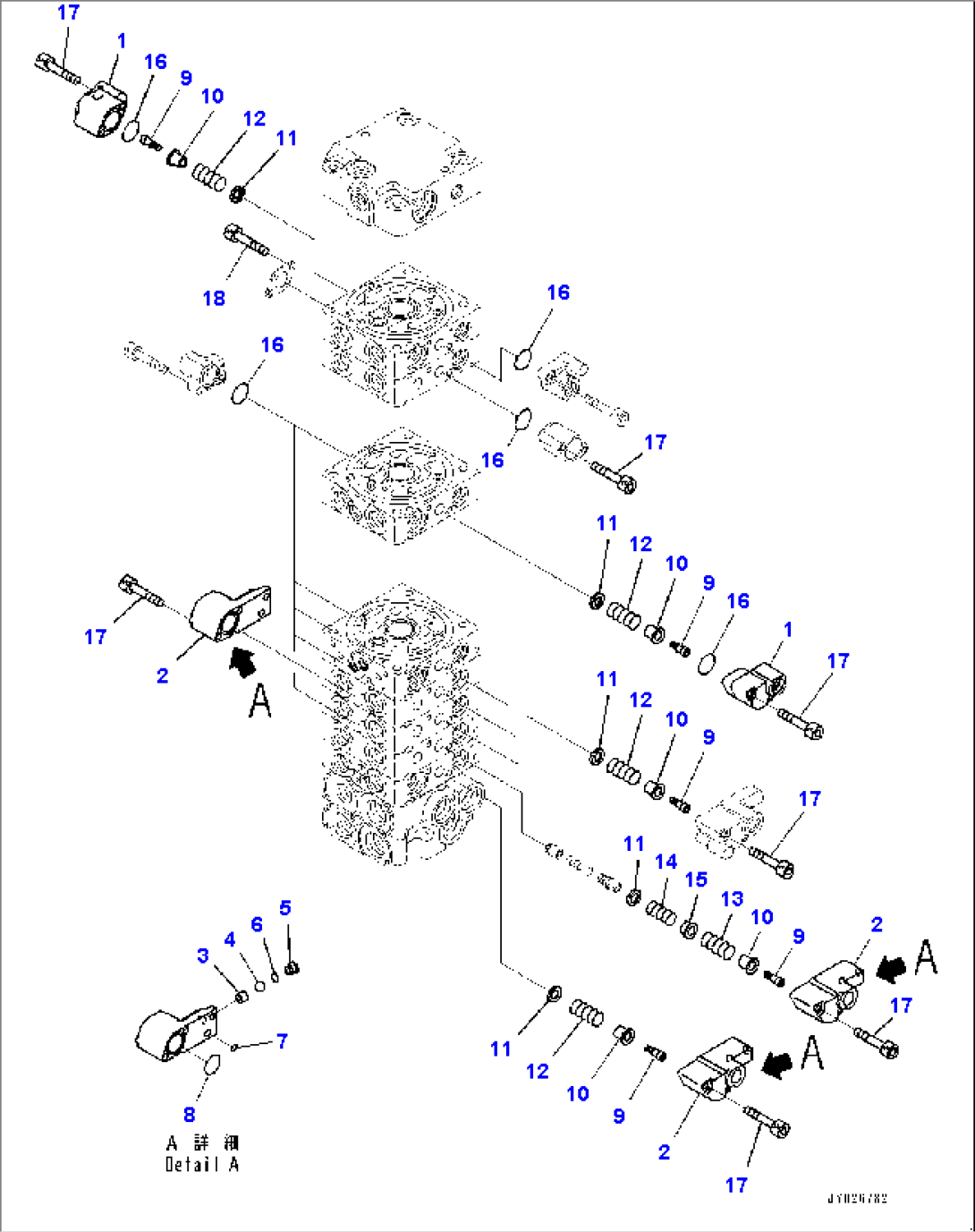 Control Valve, 8-Valve (3/10) (#22447-)