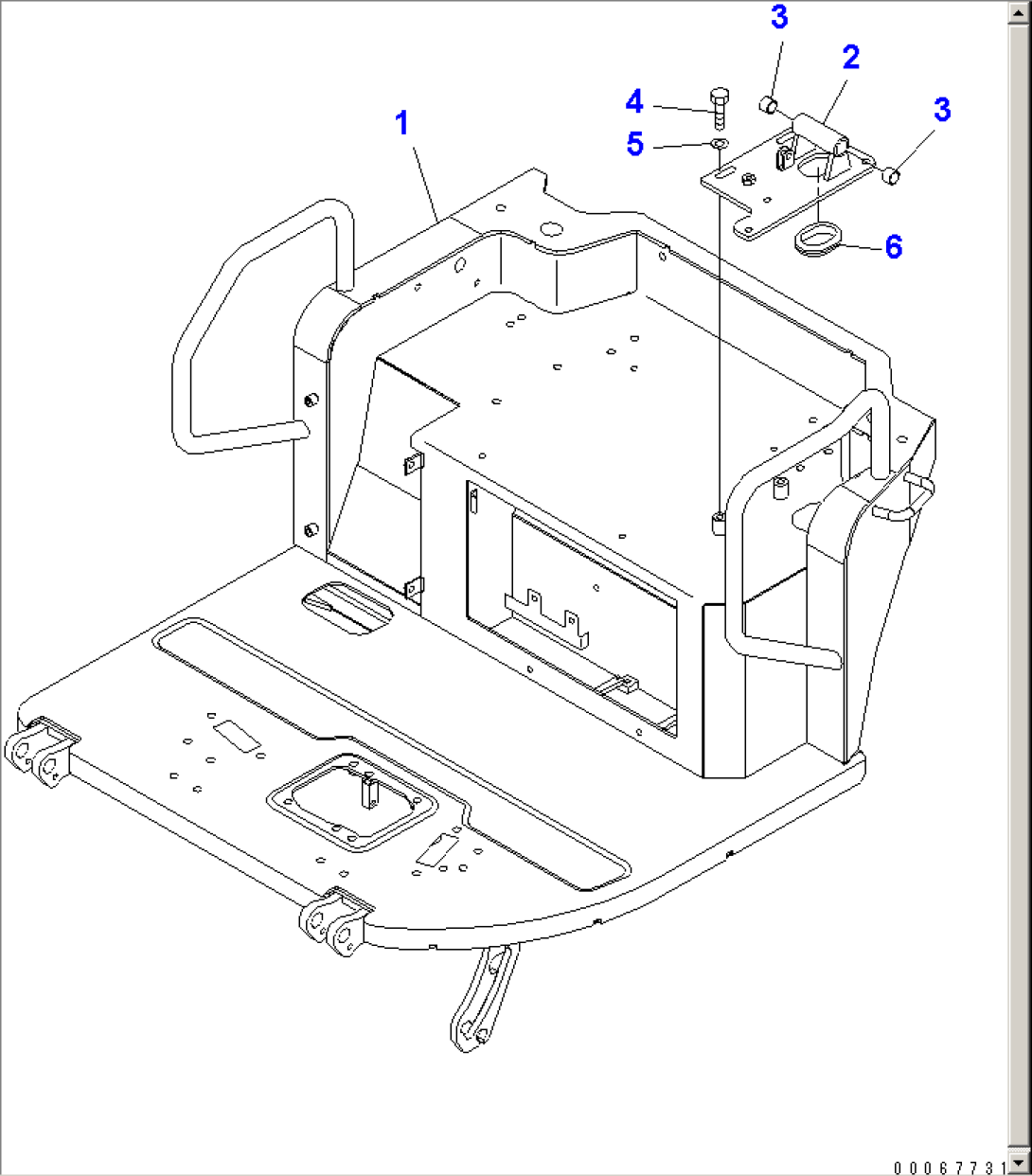 FLOOR FRAME (FRAME AND BASE) (CANOPY)