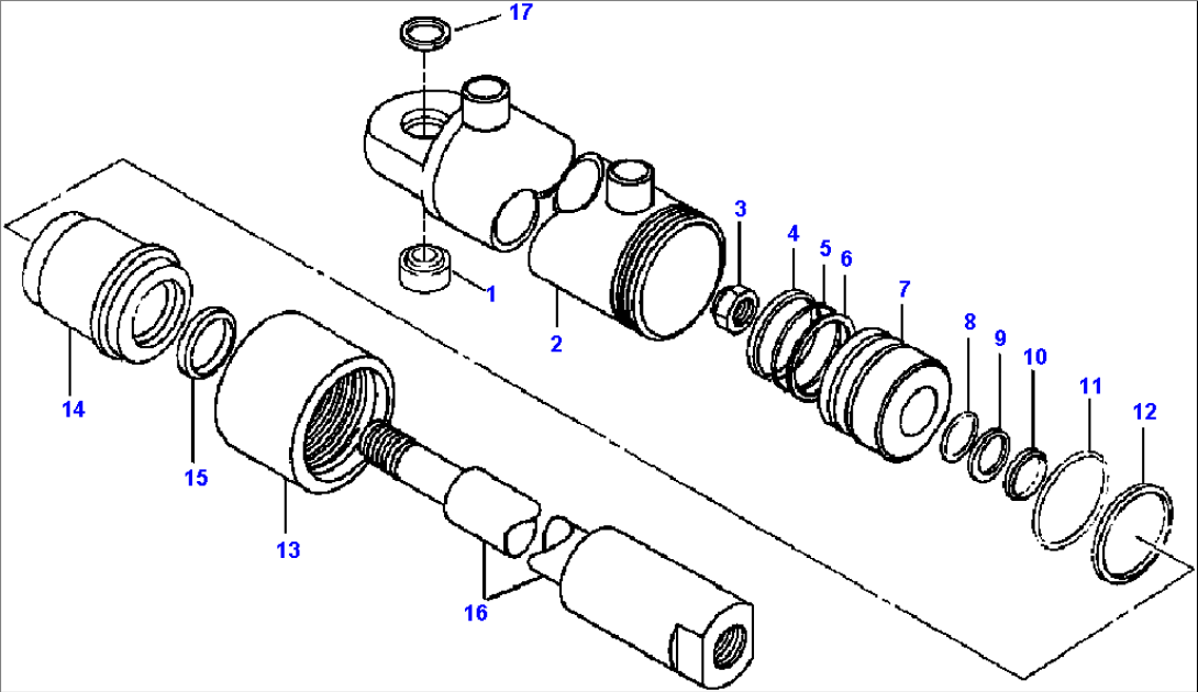 FIG. H5200-01A0 STEERING CYLINDER