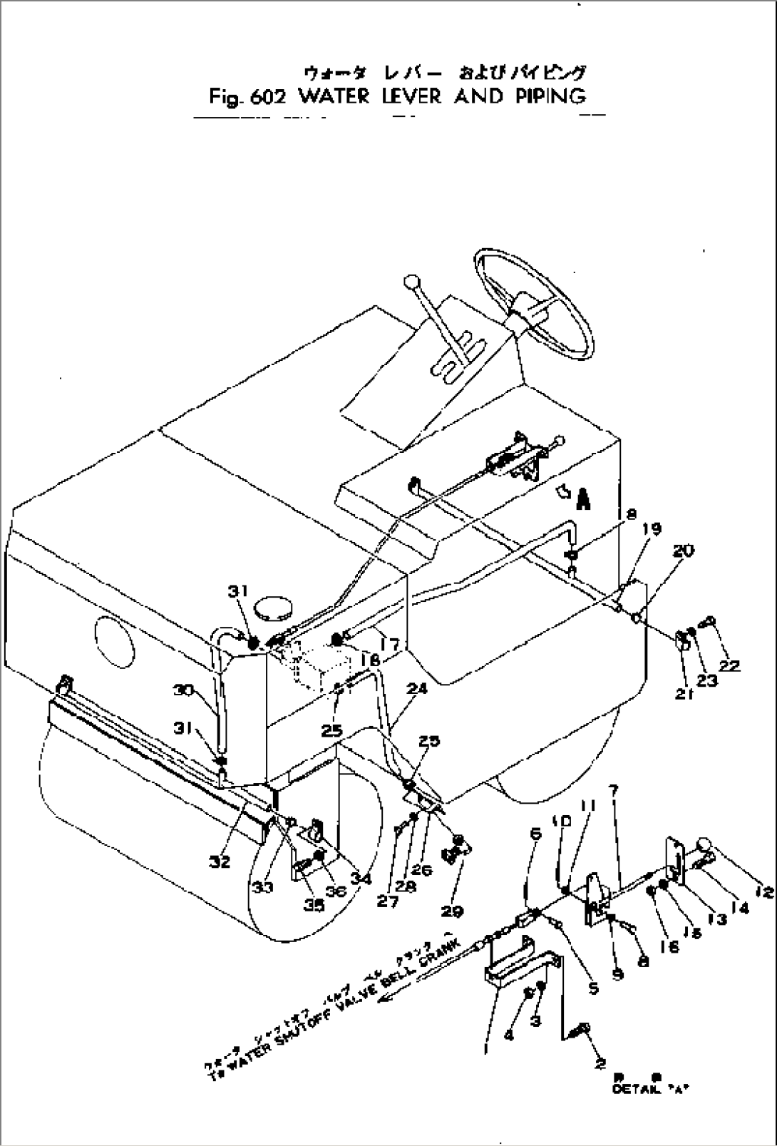 WATER LEVER AND PIPING