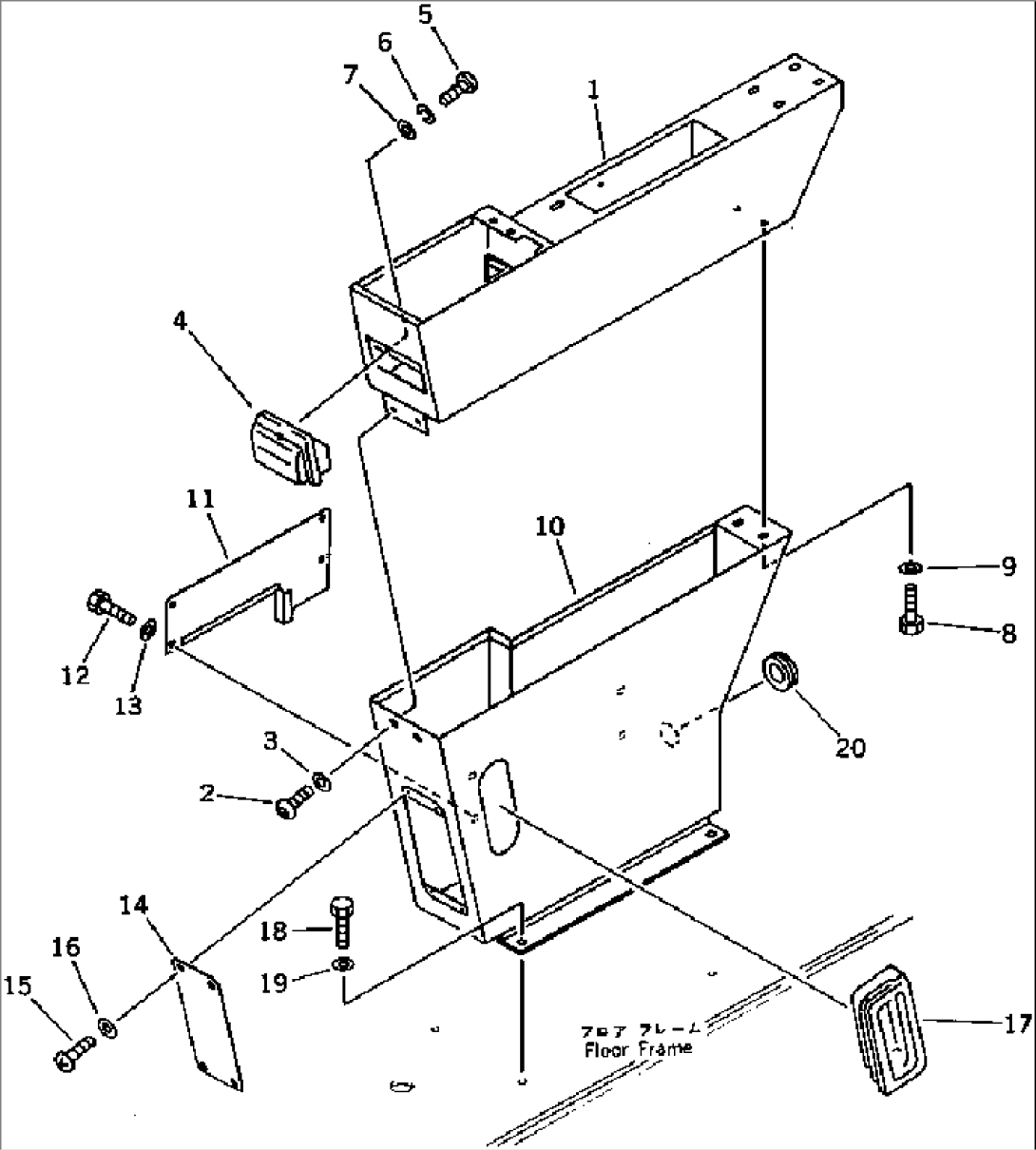 CONTROL STAND¤ L.H.