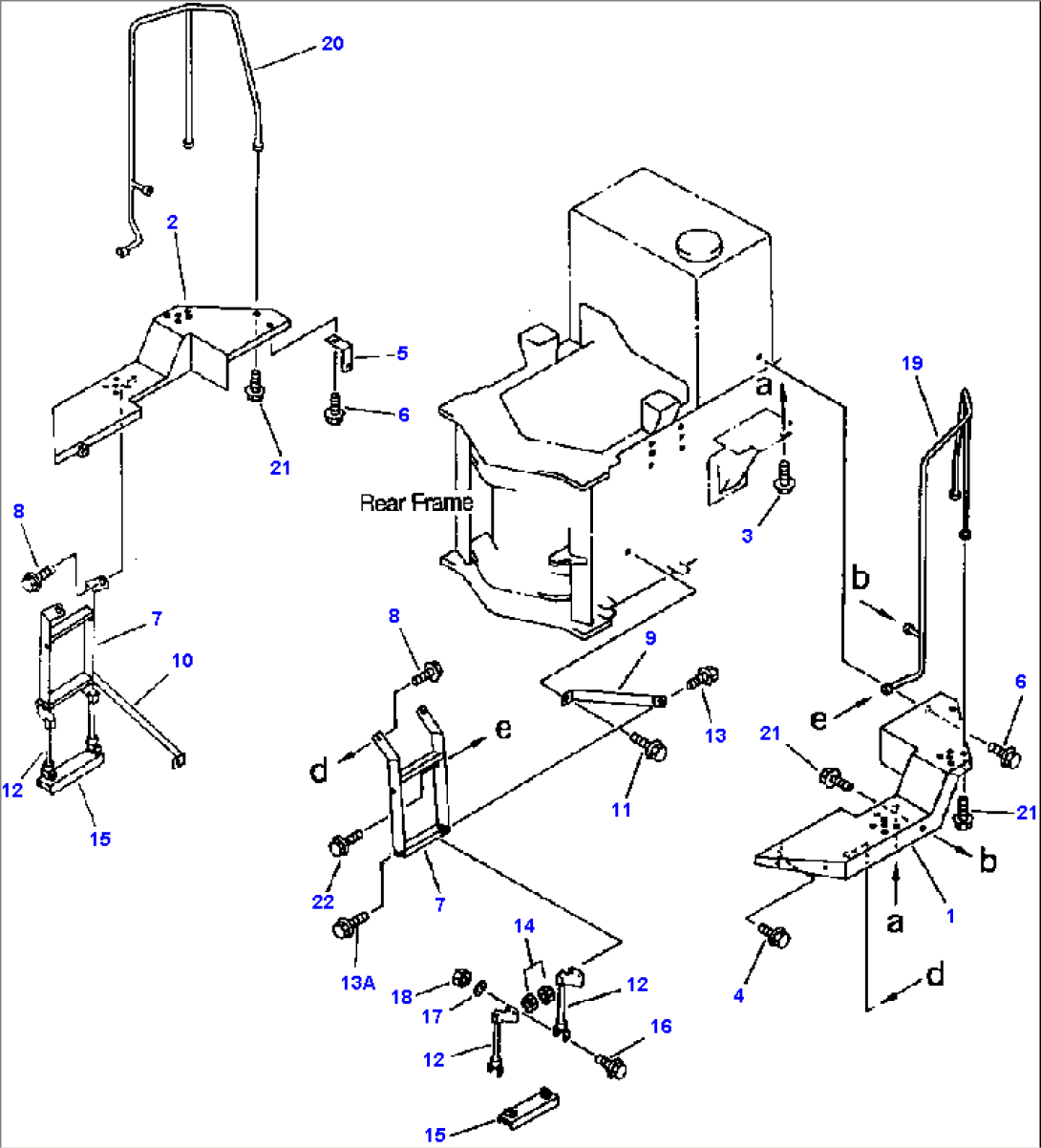 FENDER AND LADDER