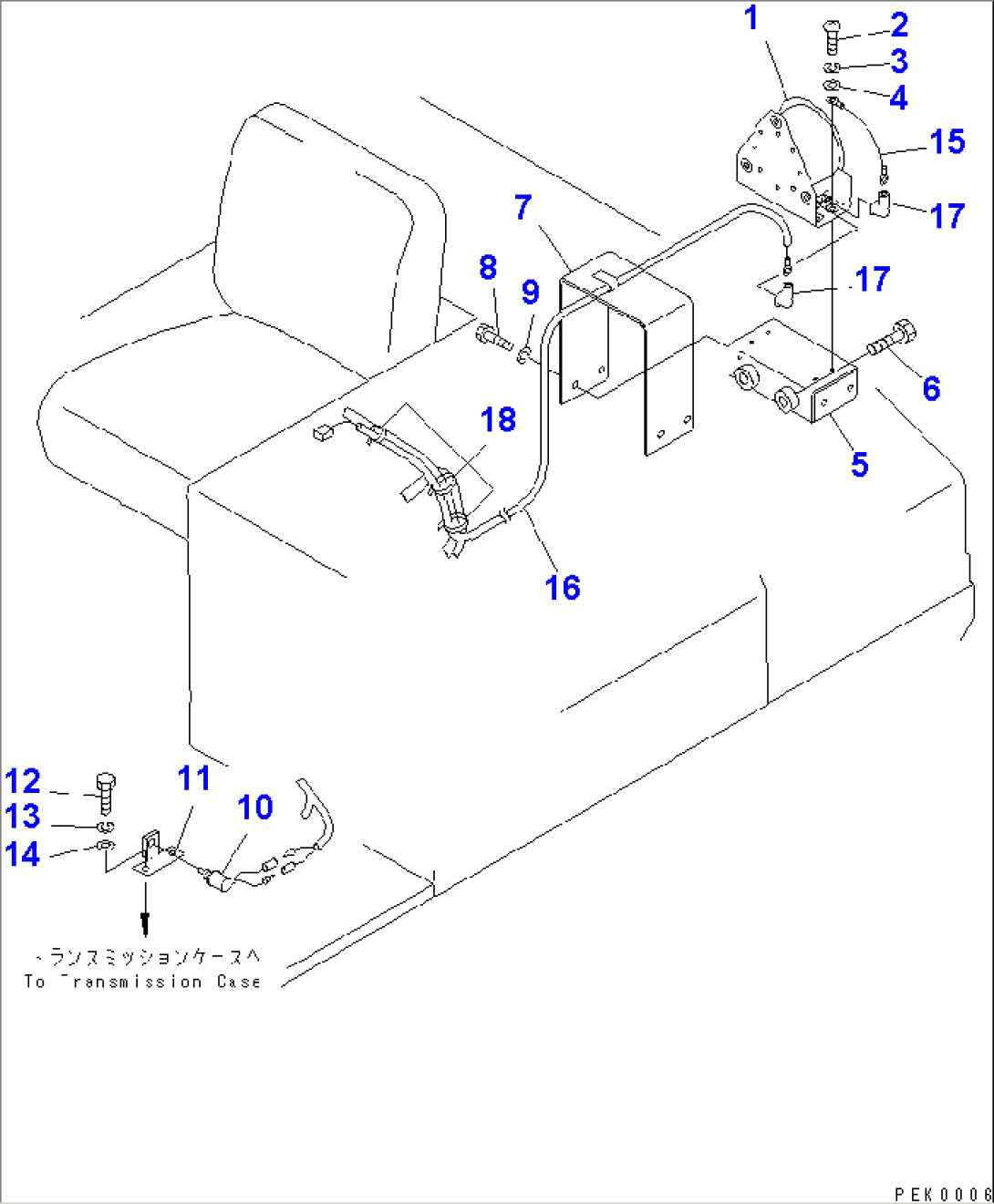 BACK-UP ARARM(#82120-)