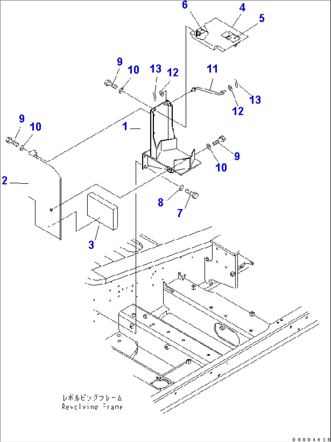PARTITION (MACHINE CAB) (DOOR)