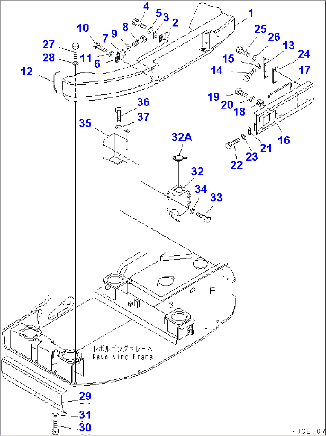 SIDE COVER L.H. (DECK COVER AND WASHER TANK) (YELLOW)(#7301-7874)