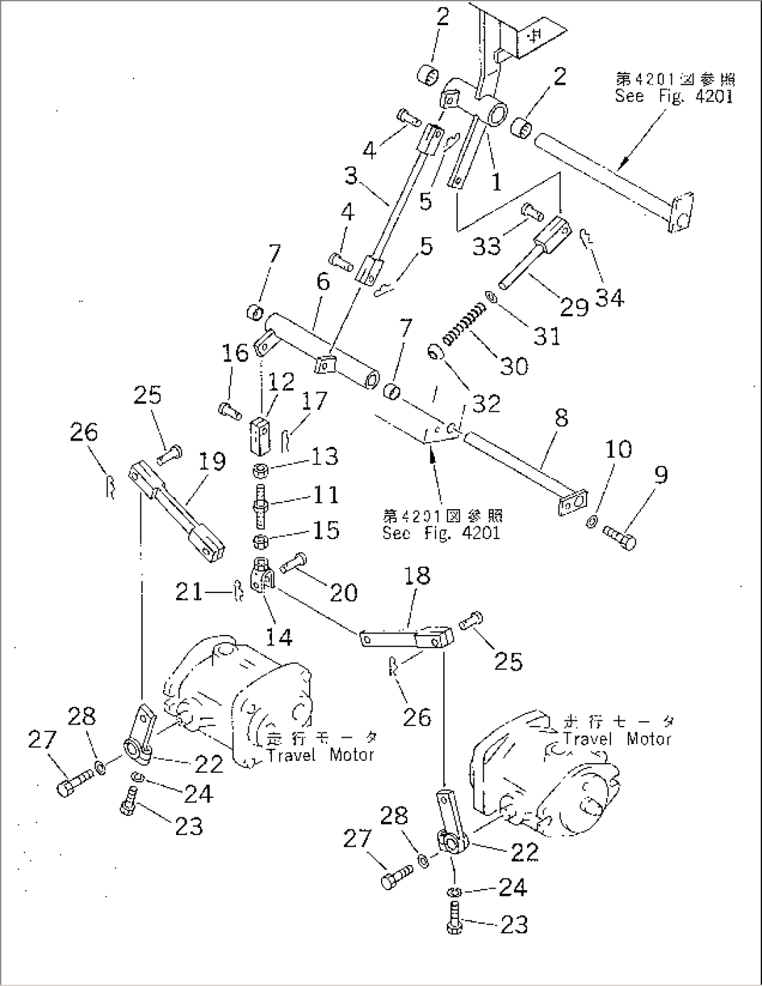 SPEED CONTROL PEDAL AND LINKAGE