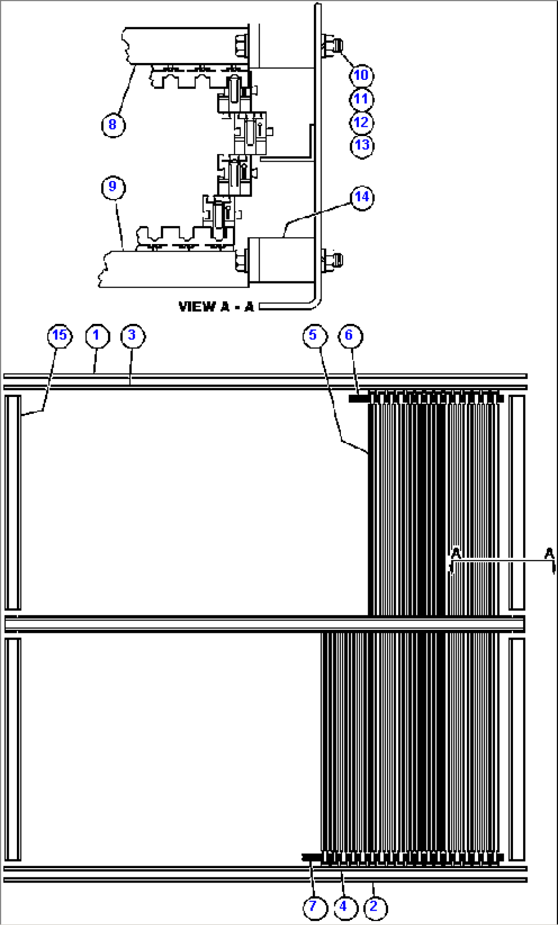 RADIATOR CORE ASSM (HEAVY DUTY) (BF2096)