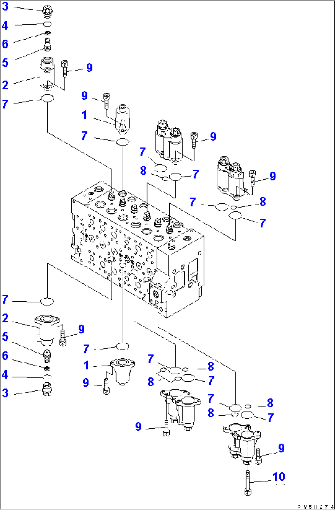 MAIN VALVE (4/16)(#20001-)