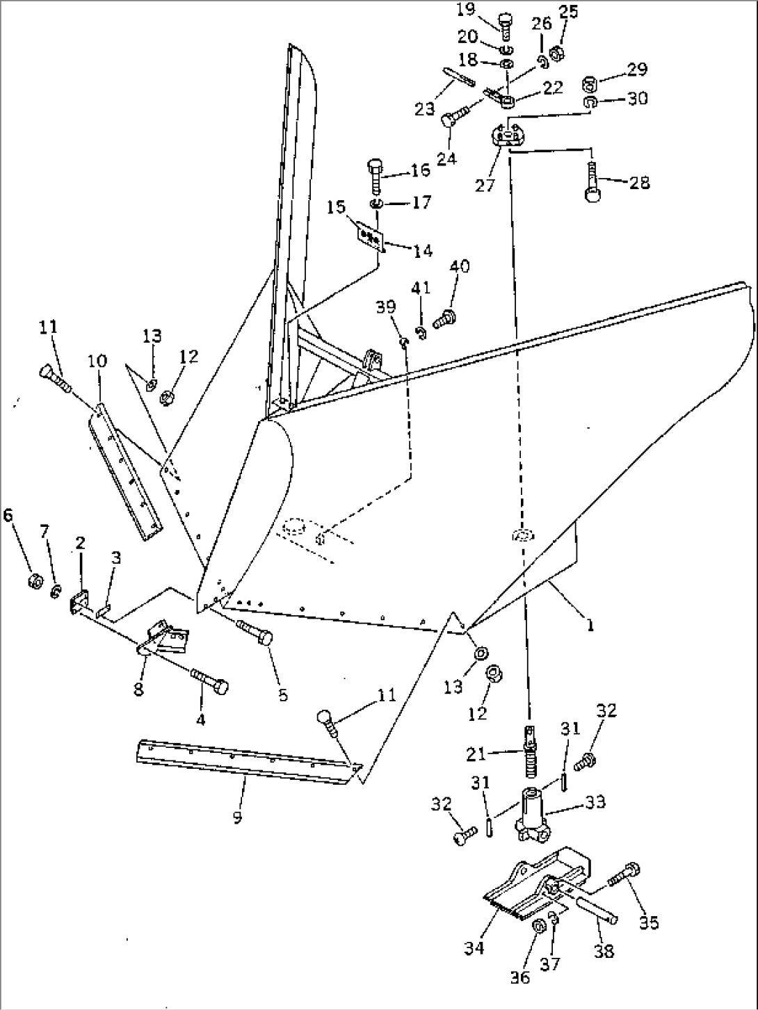 V-TYPE SNOW PLOW (1/2)