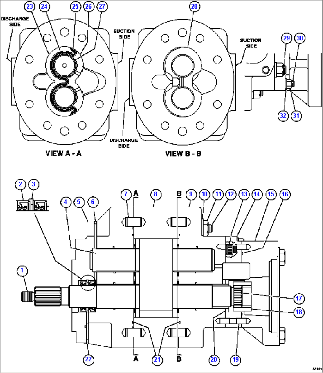 HOIST PUMP ASSEMBLY PB9907