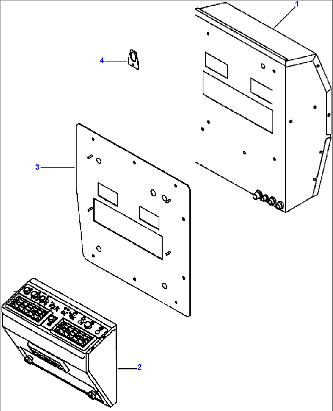 HEATER ASSEMBLY SIDE MOUNTED - EAGLE (COMPLETE ASSEMBLY)