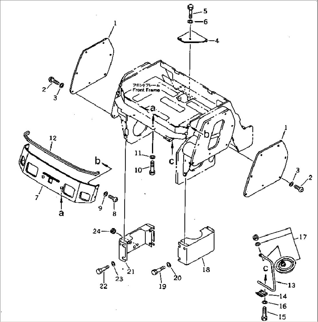 FRONT FRAME COVER(#10001-10002)