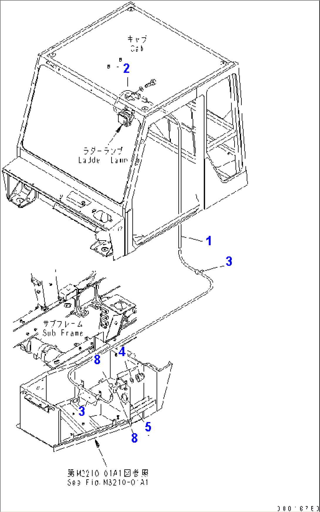 LADDER LAMP HARNESS