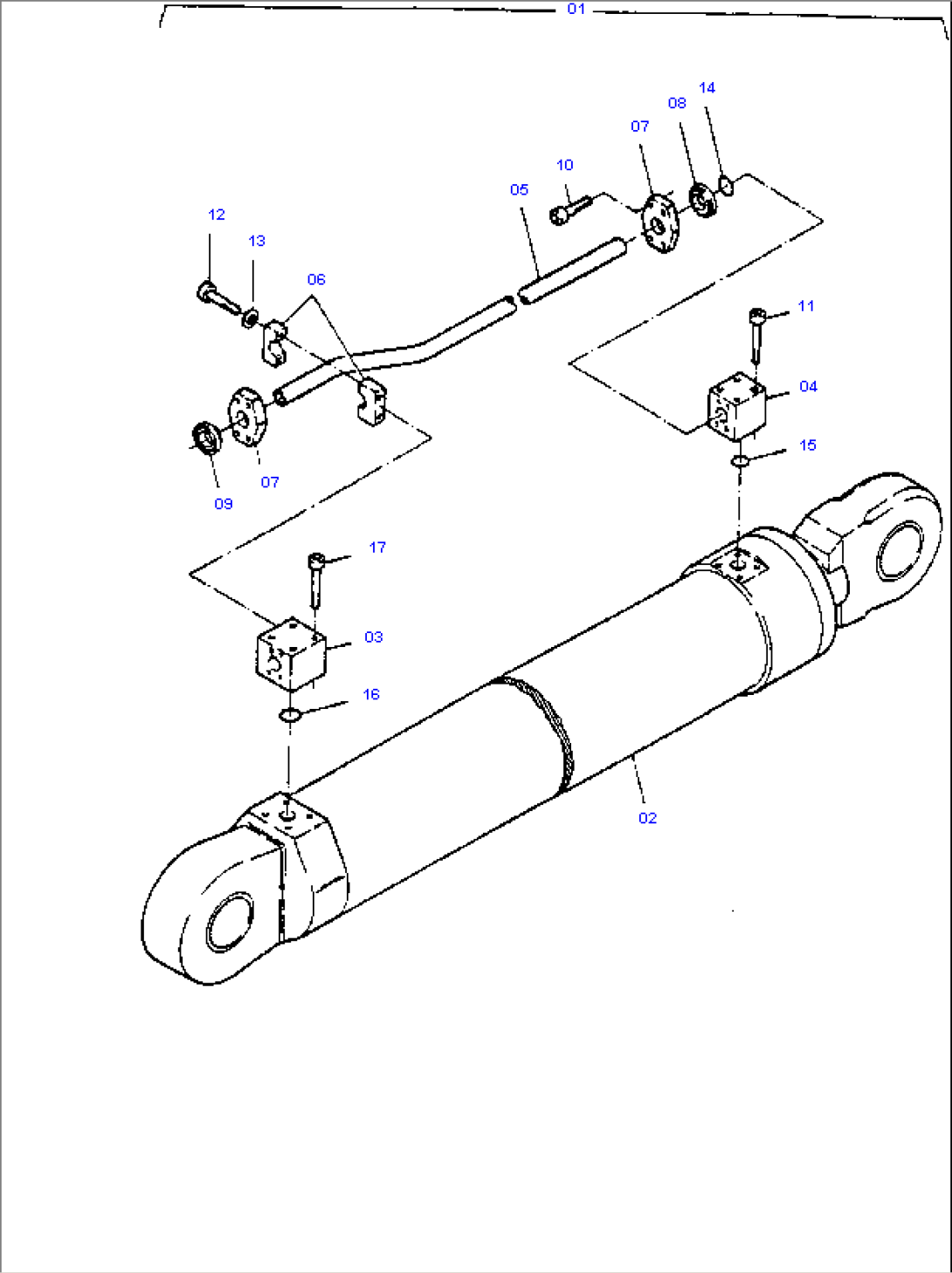 Stick Cylinder with Piping