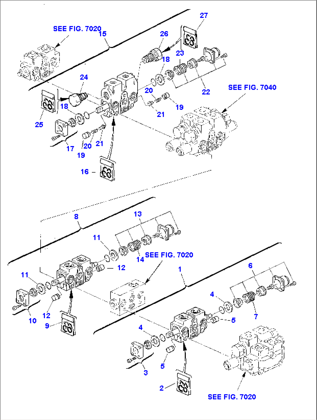 6-SPOOL CONTROL VALVE (2nd PART)