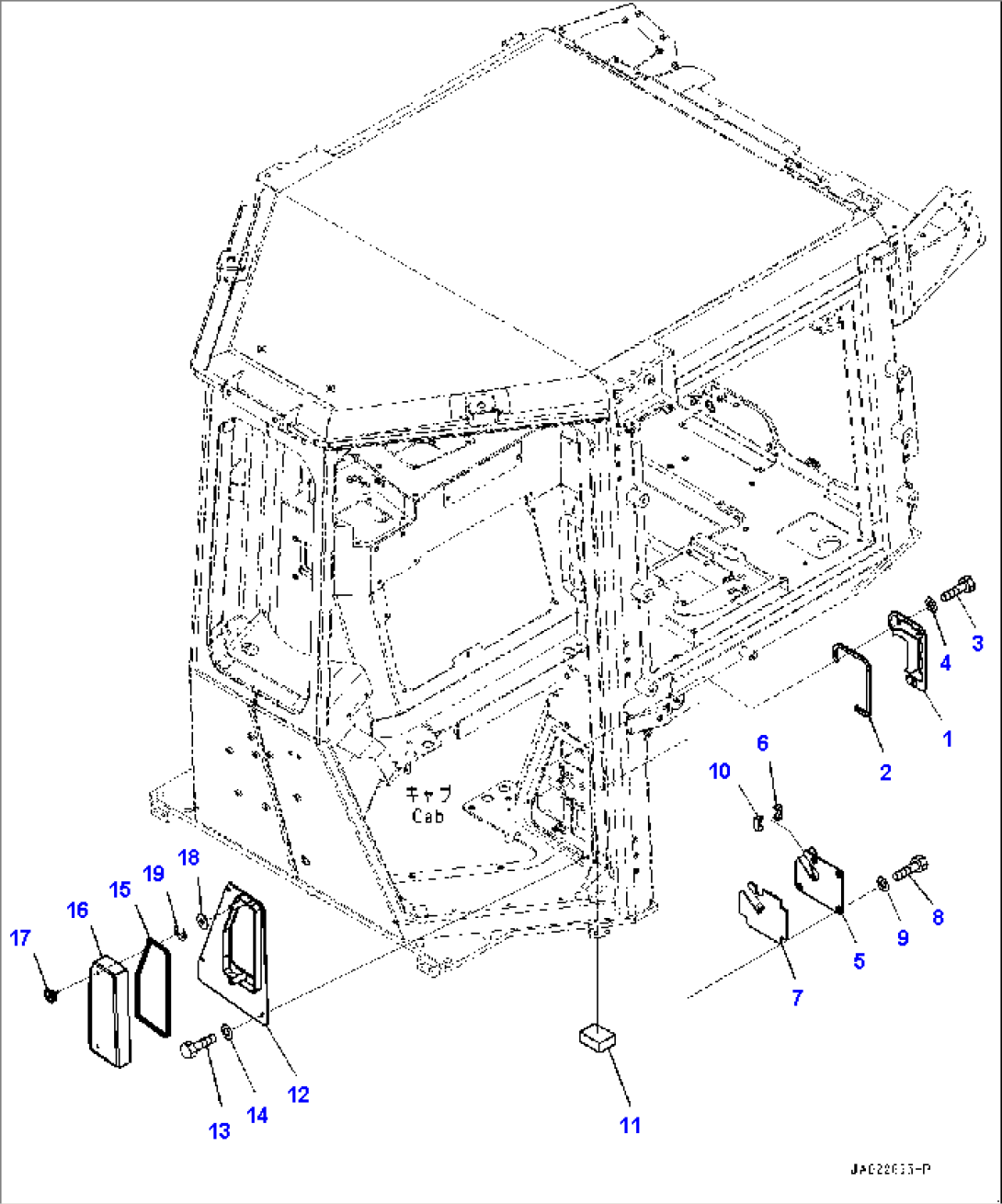Cab, Fuse Box (#95001-)
