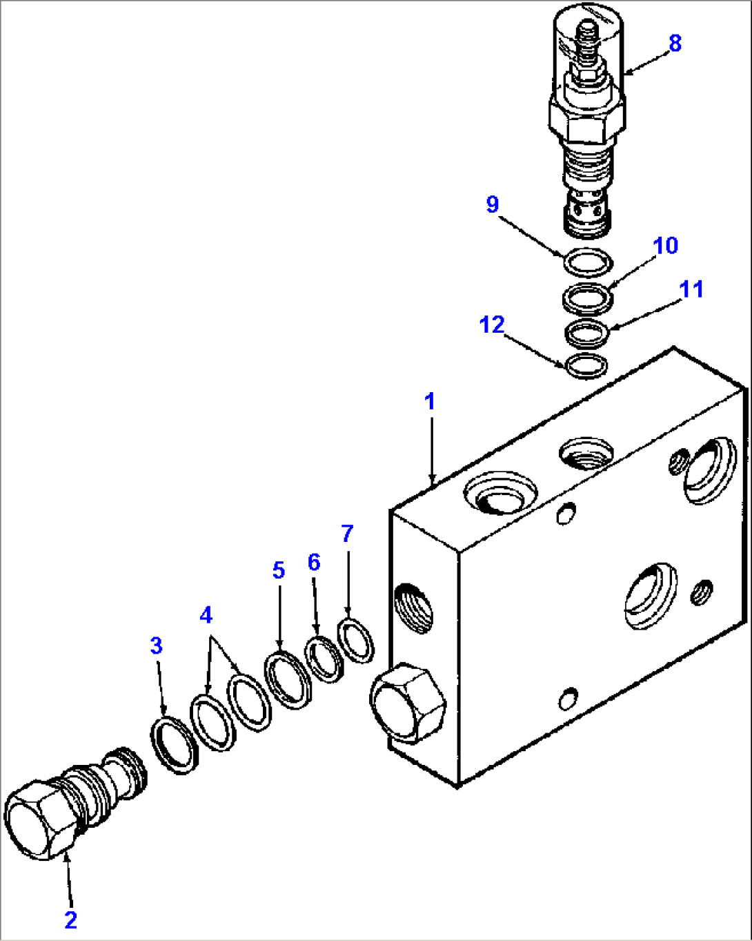 DUAL PILOT CHECK & RELIEF VALVE SCARIFIER