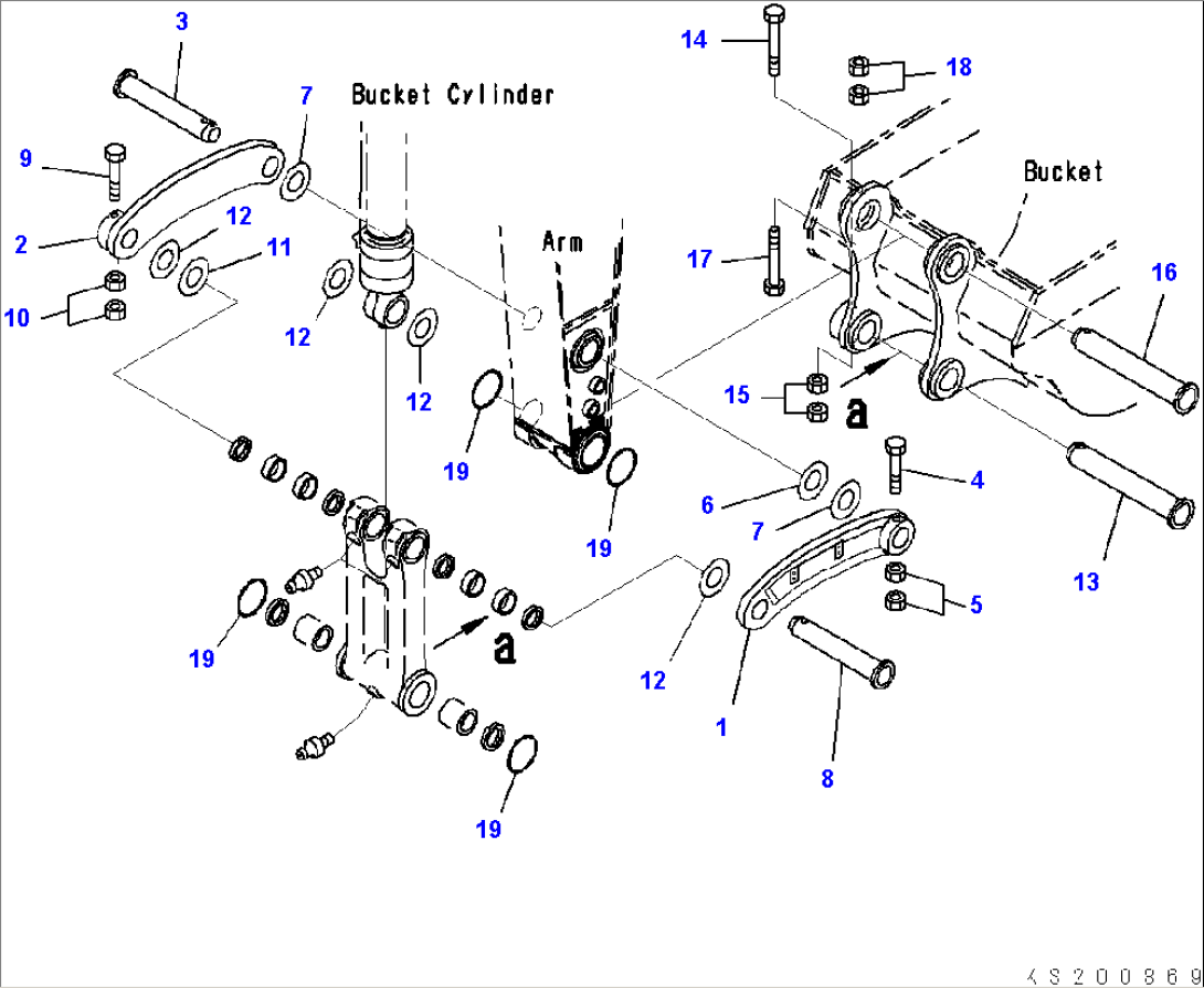 Arm (2.0M) (Bucket Link) (LC Demo) (#K50776-)