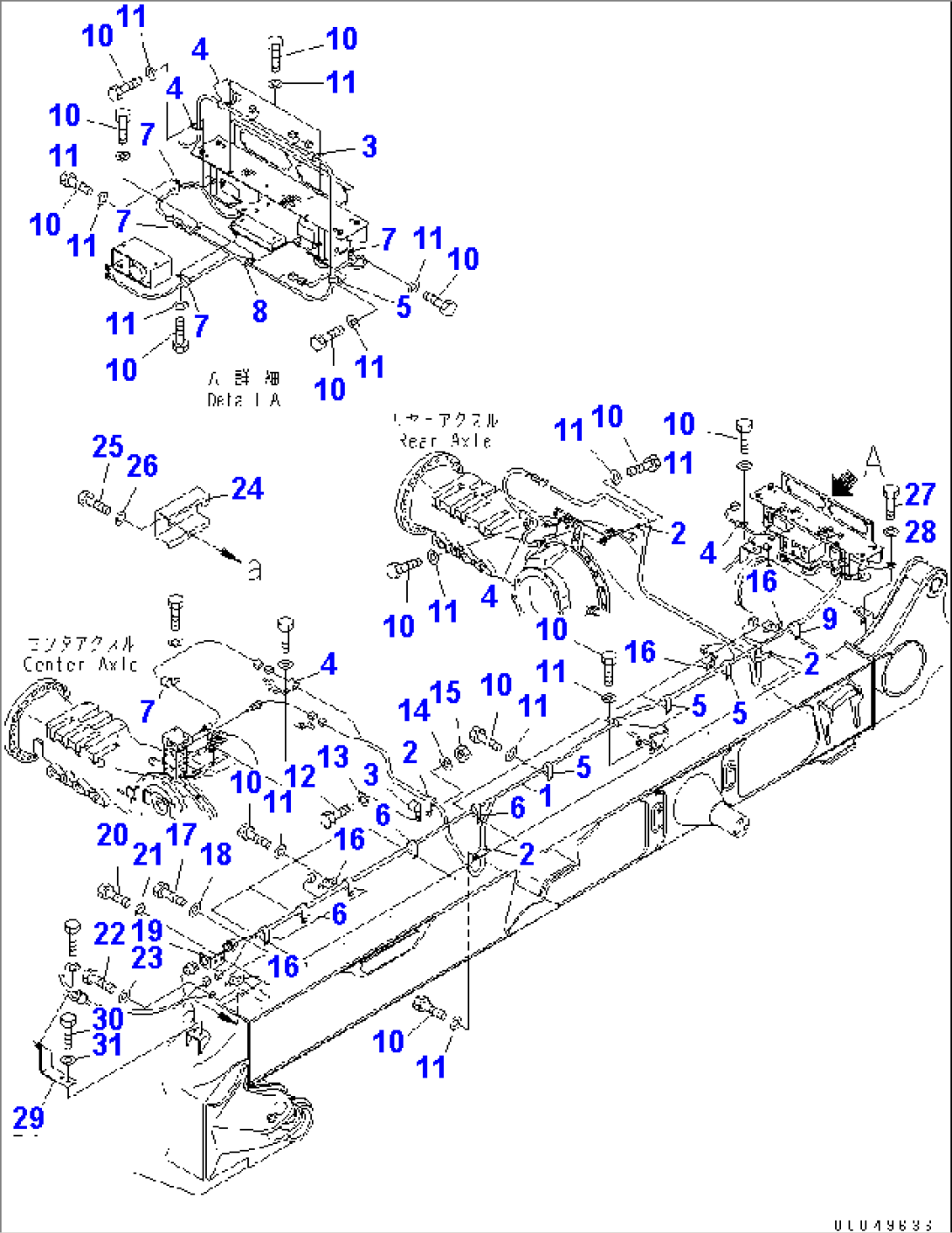 REAR FRAME HARNESS(#2001-2206)
