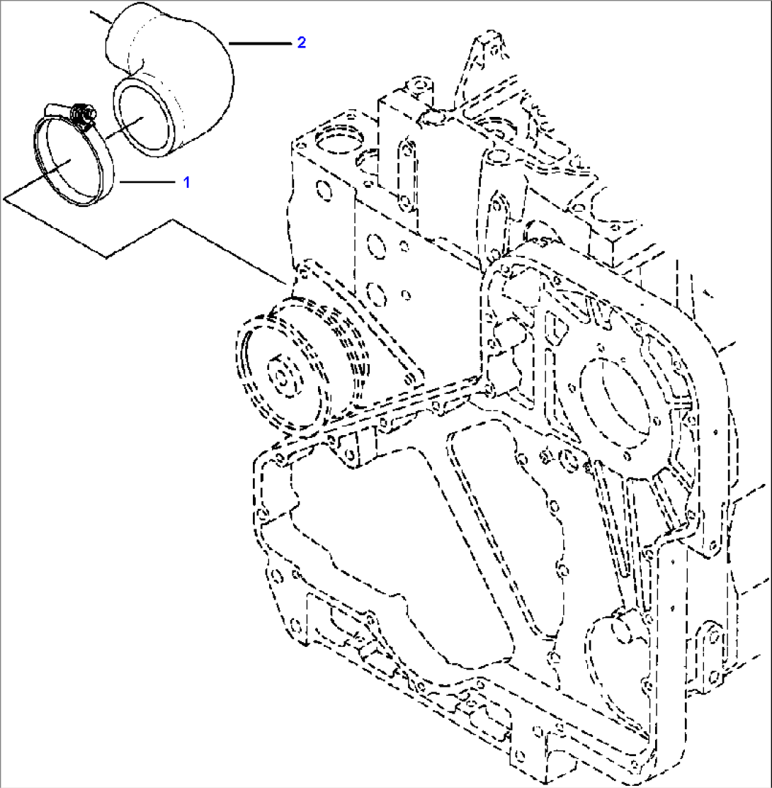 FIG. A5999-A3A1 WATER INLET CONNECTION