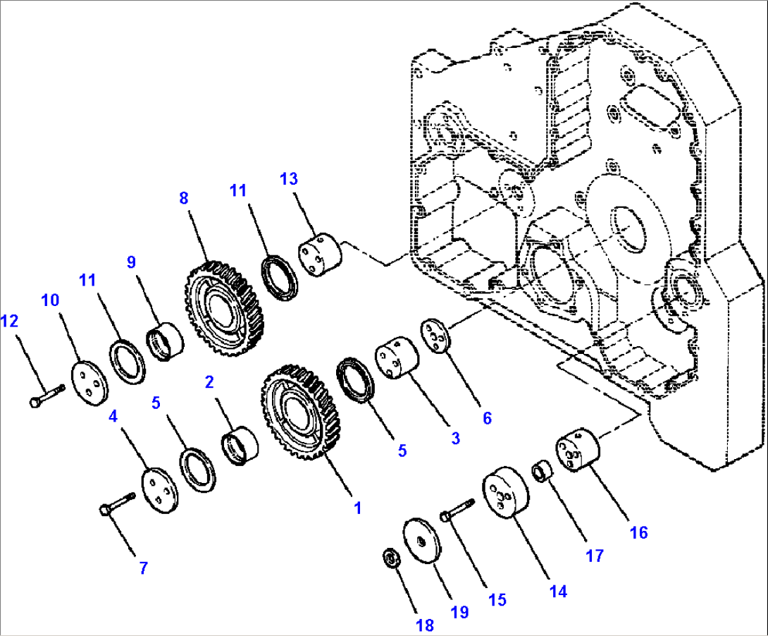 IDLER GEARS ESN 34668922 AND UP