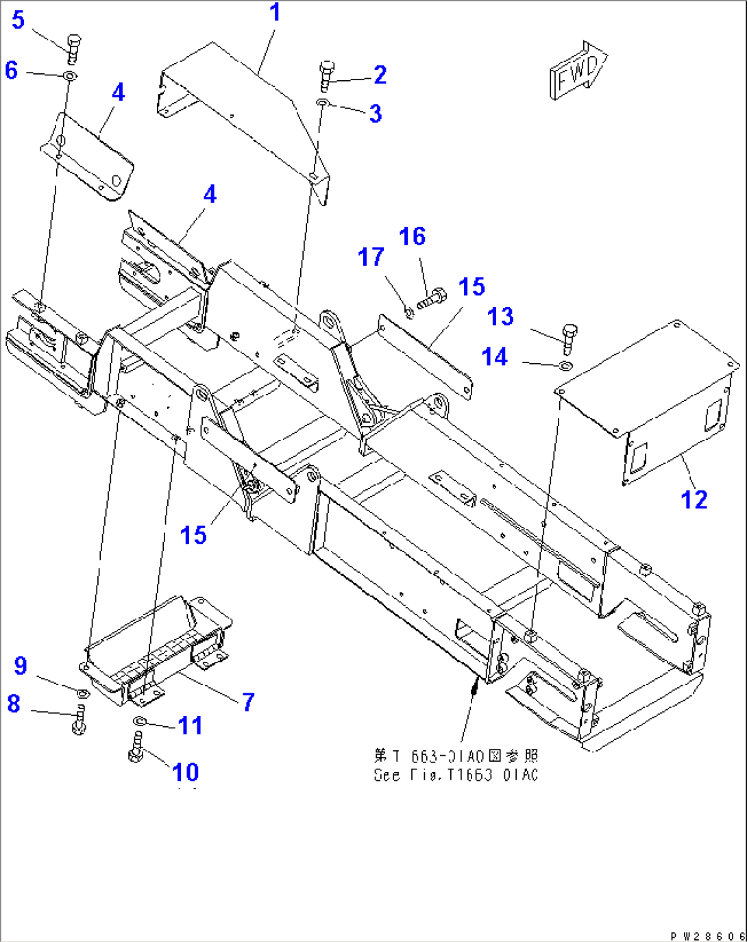 SIDE CONVEYOR (INNER PARTS) (GUARD)