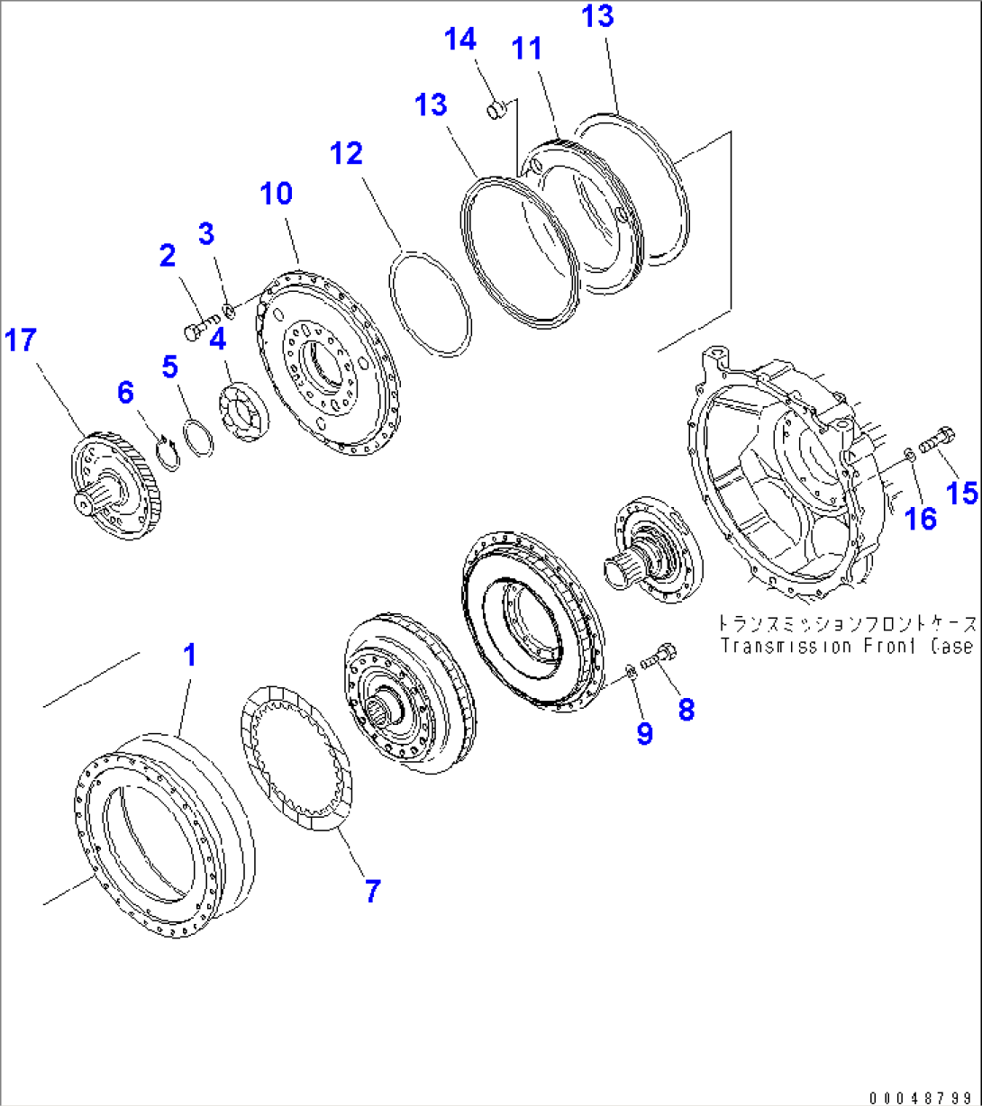TRANSMISSION (DRIVE CASE)(#2001-)