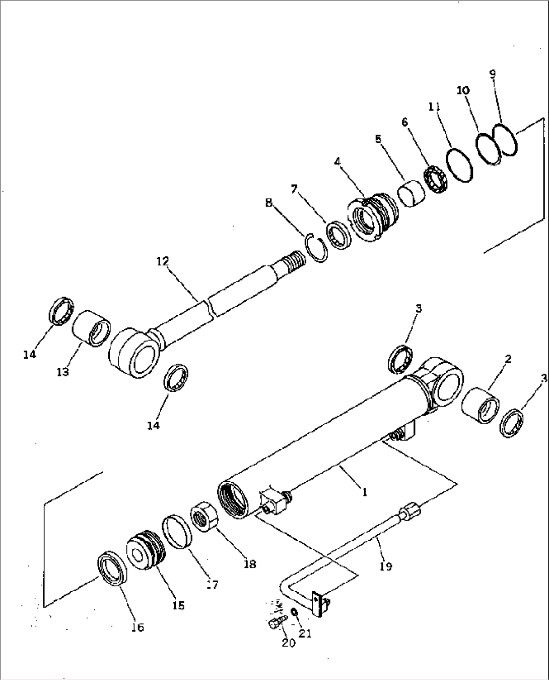 DUMP CYLINDER (INNER PARTS)